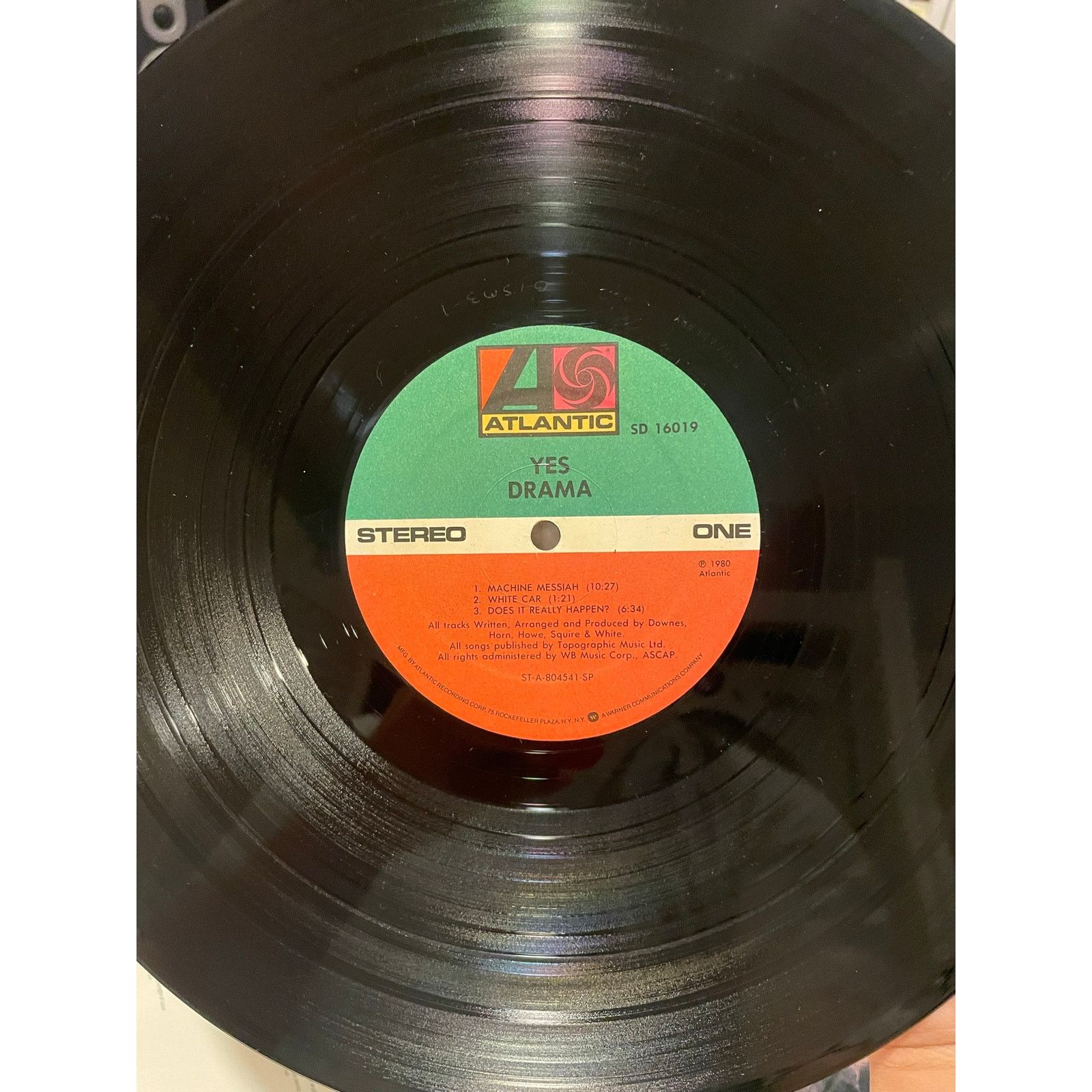 INTENTIONALLY BLANK Yes - Drama LP vintage vinyl record prog rock album music Size ONE SIZE - 3 Thumbnail