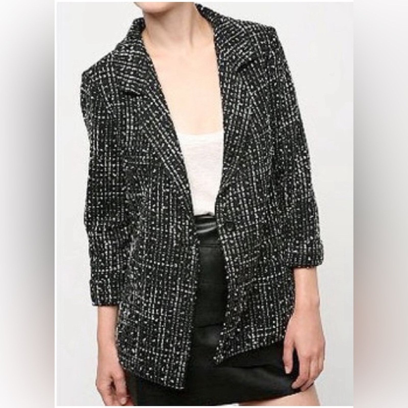 Other Silence + Noise Tweed Blazer - Size XS Size XS / US 0-2 / IT 36-38 - 1 Thumbnail