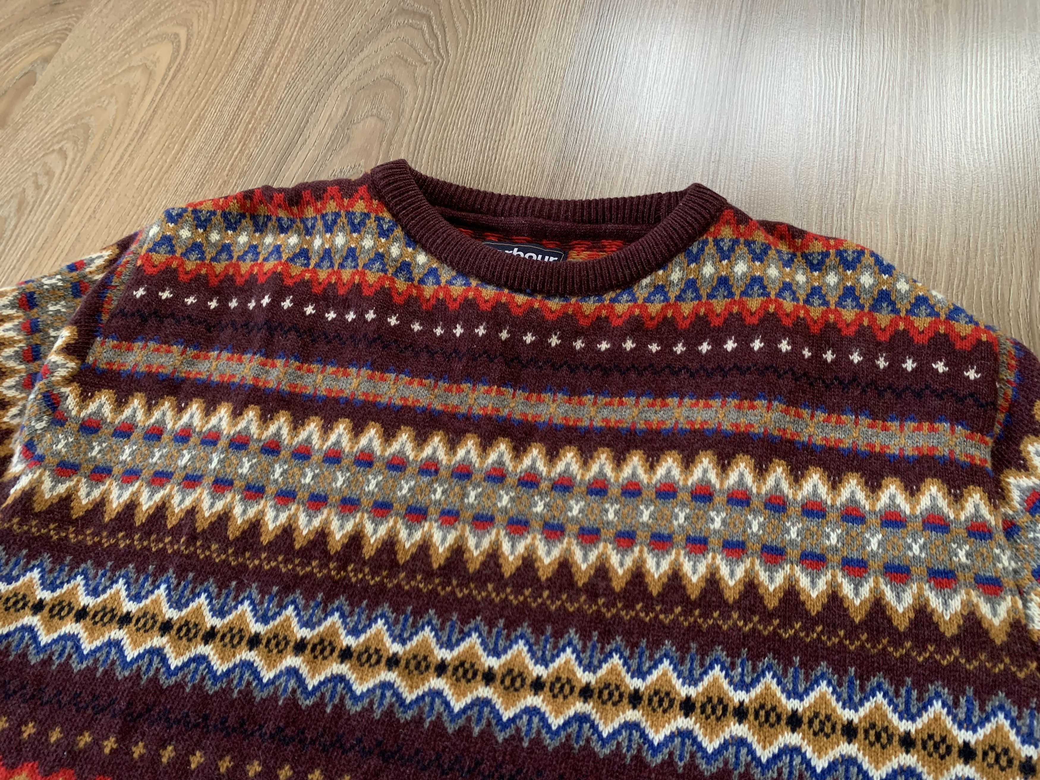 Barbour Barbour Knit Wool Multicolor Sweater Size US XXL / EU 58 / 5 - 4 Thumbnail