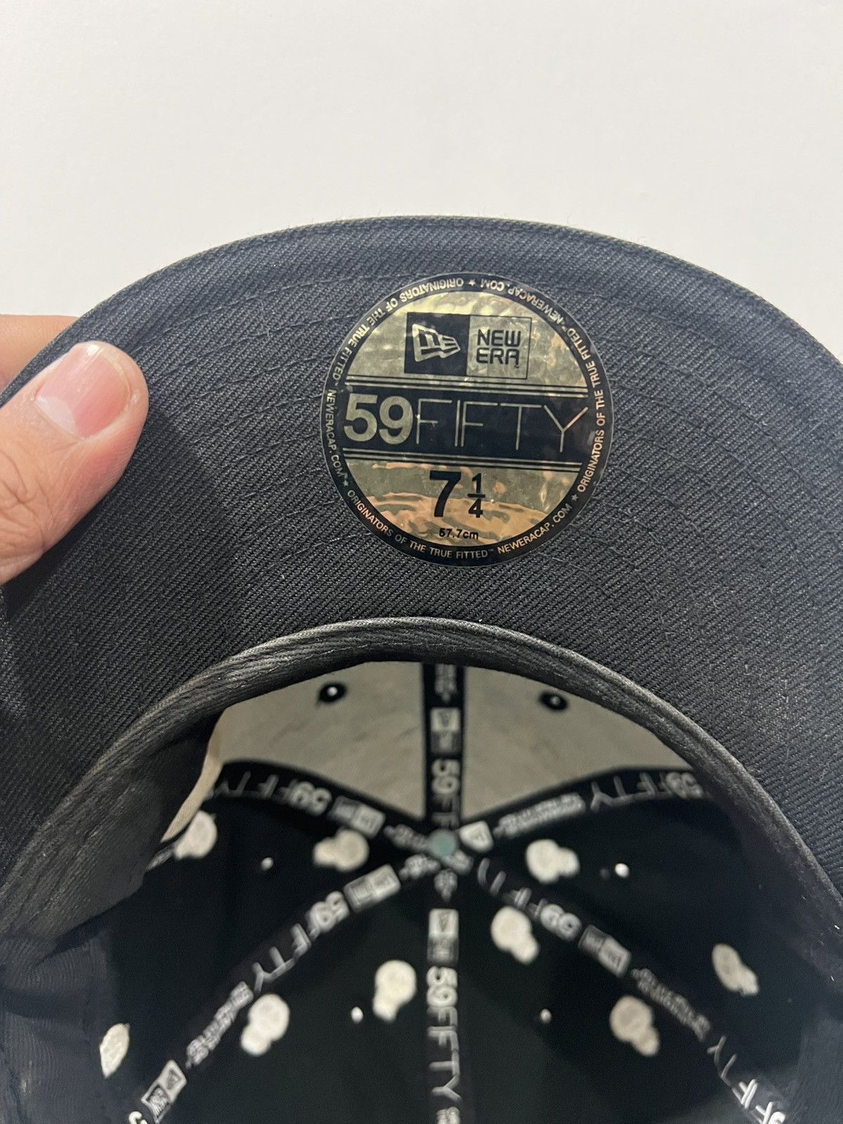 New Era × Stussy Vintage Y2K Stussy Skulls x New Era Fitted Cap Size ONE SIZE - 6 Thumbnail
