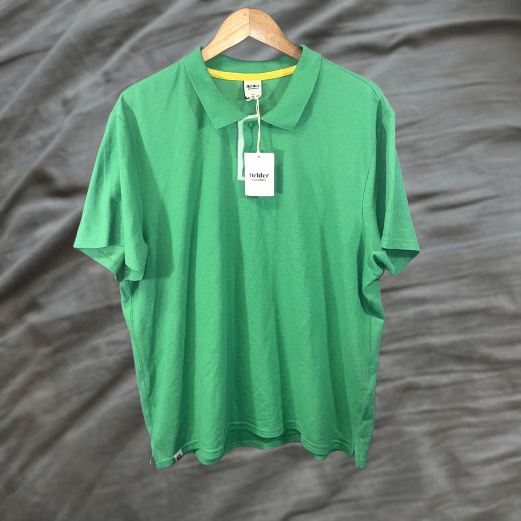 Bonobos Bonobos Fielder Polo Shirt Mens 2XL Green Short Sleeve Pique Casual Golf Size US XXL / EU 58 / 5 - 1 Thumbnail