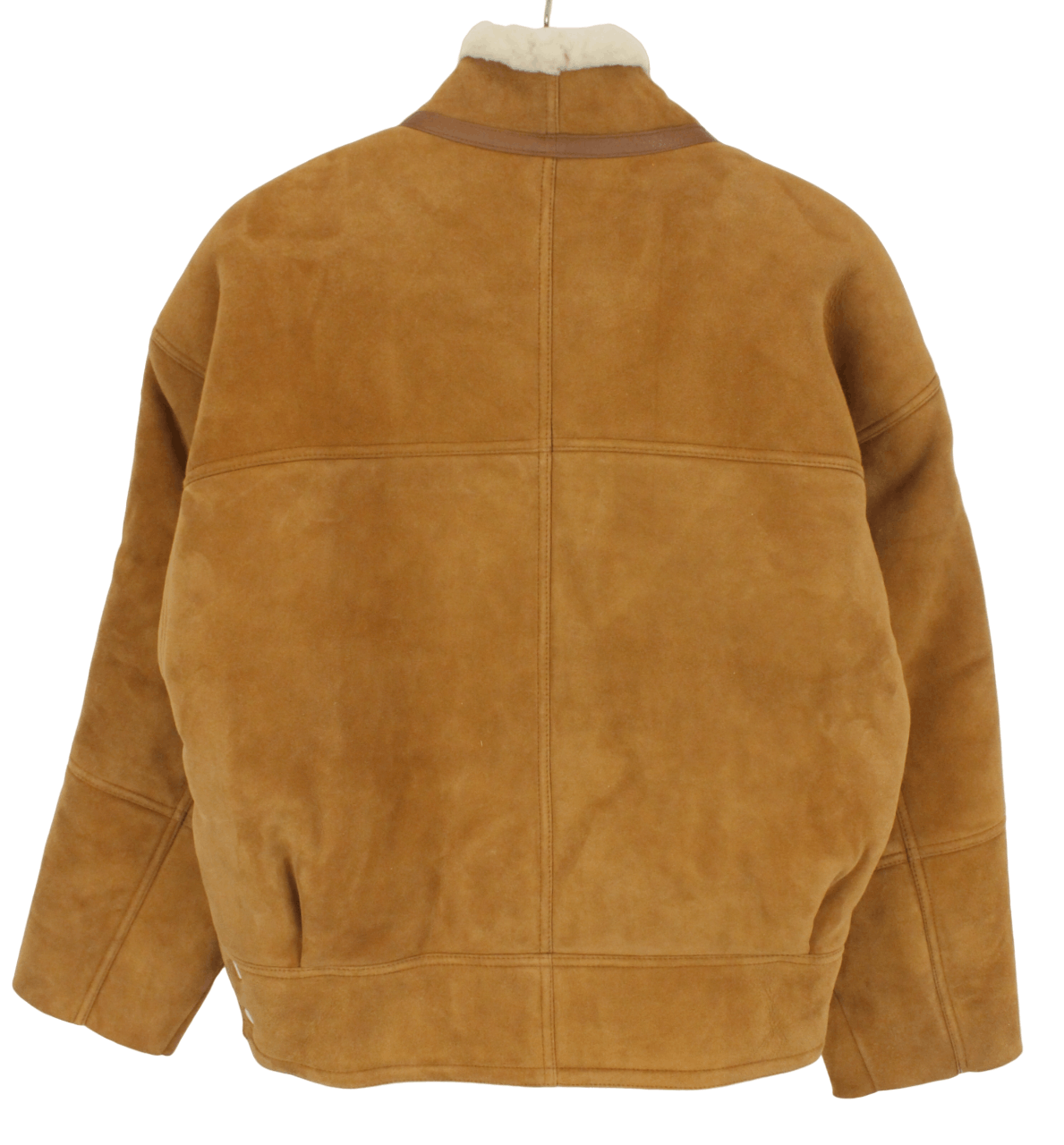 Sandro SANDRO Royal Jacket Women's MEDIUM Shearling Button Up Size M / US 6-8 / IT 42-44 - 6 Thumbnail