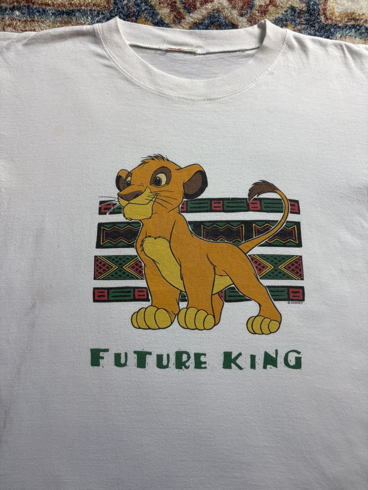 Vintage Vintage Disney The Lion King Simba T-shirt Large Size US L / EU 52-54 / 3 - 4 Thumbnail