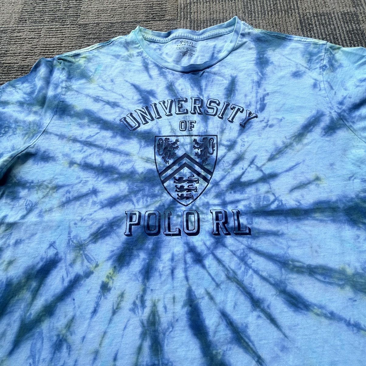 Polo Ralph Lauren Polo Ralph Lauren Polo University Tie-Dye T-shirt Size US XL / EU 56 / 4 - 3 Thumbnail