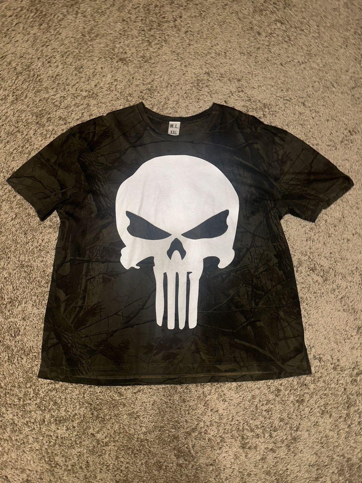 Warren Lotas Warren Lotas Punisher Tee Moss Camo Size US XXL / EU 58 / 5 - 1 Thumbnail