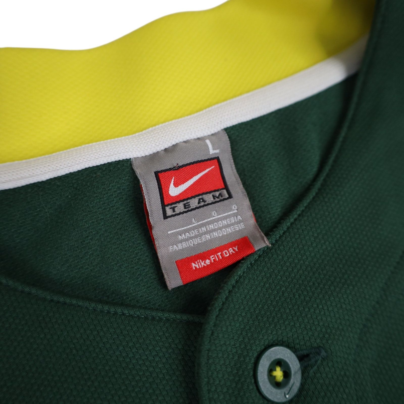 NCAA × Nike VTG Nike University of Oregon Ducks Stitched Baseball Jersey Size US L / EU 52-54 / 3 - 8 Thumbnail