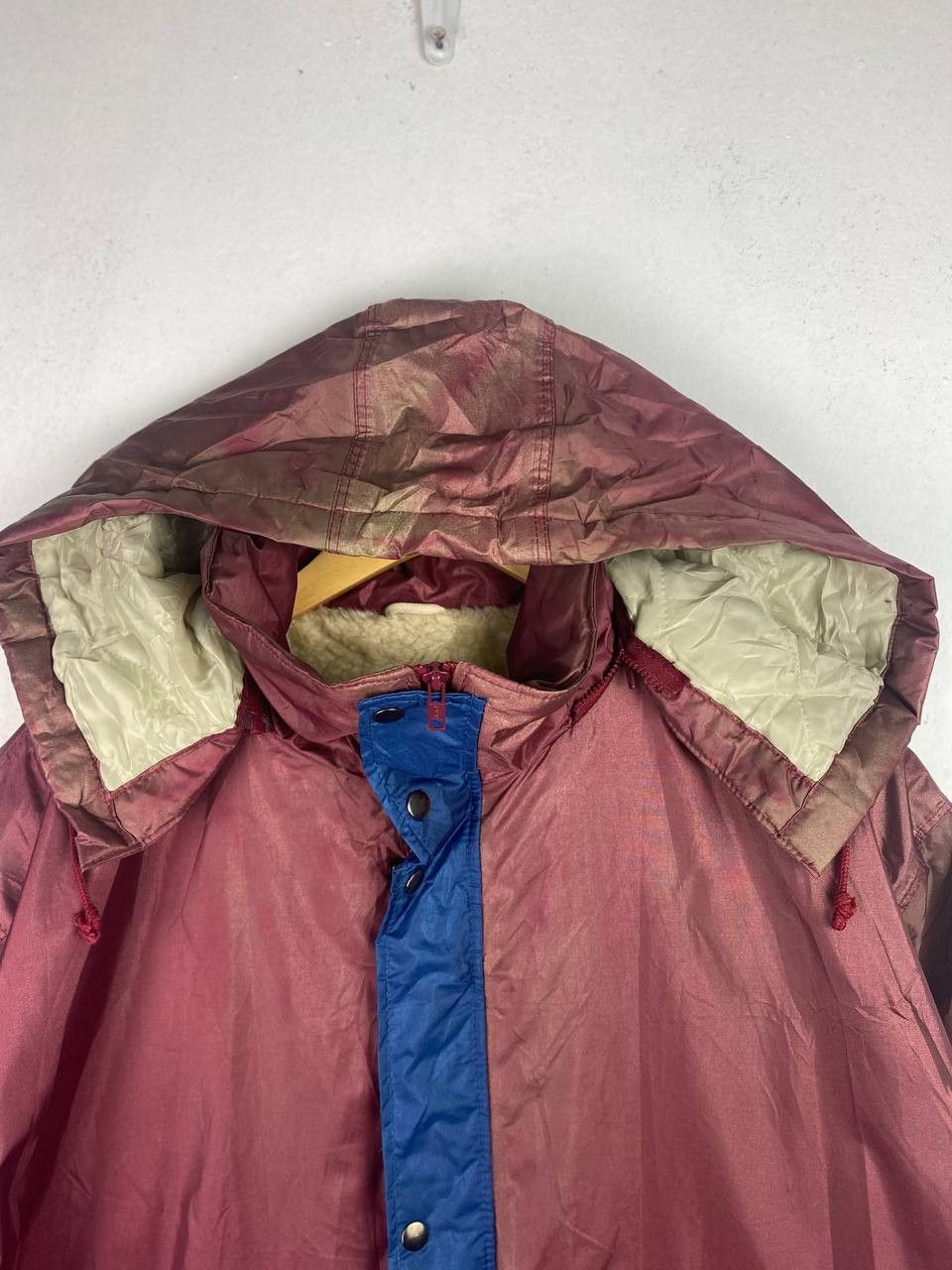 Japanese Brand japanese brands waterproof jacket faux fur lining sunfaded Size US XL / EU 56 / 4 - 2 Thumbnail