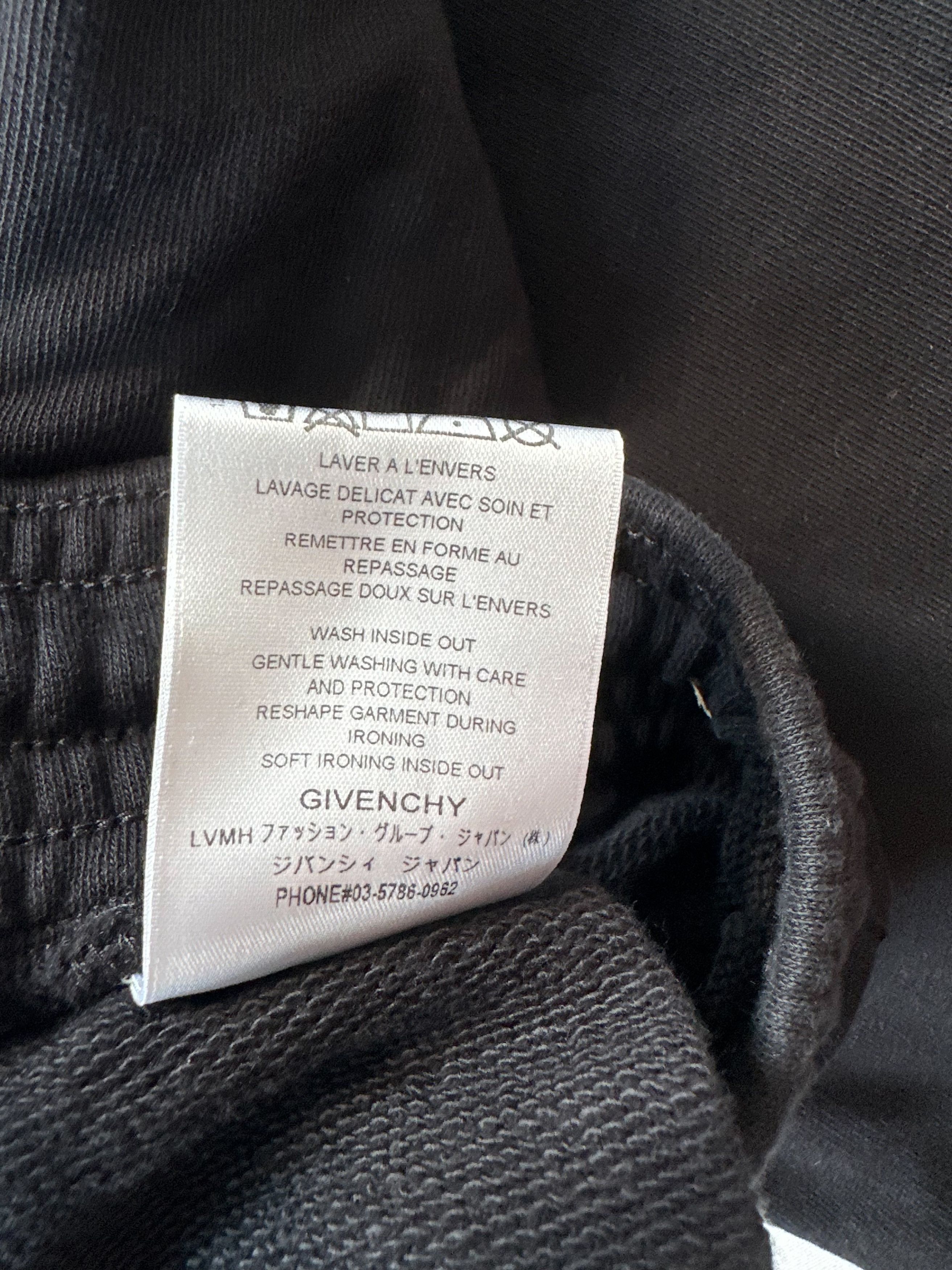 Givenchy Givenchy Black & White Embroidered Sweatpants Size US 38 / EU 54 - 5 Thumbnail