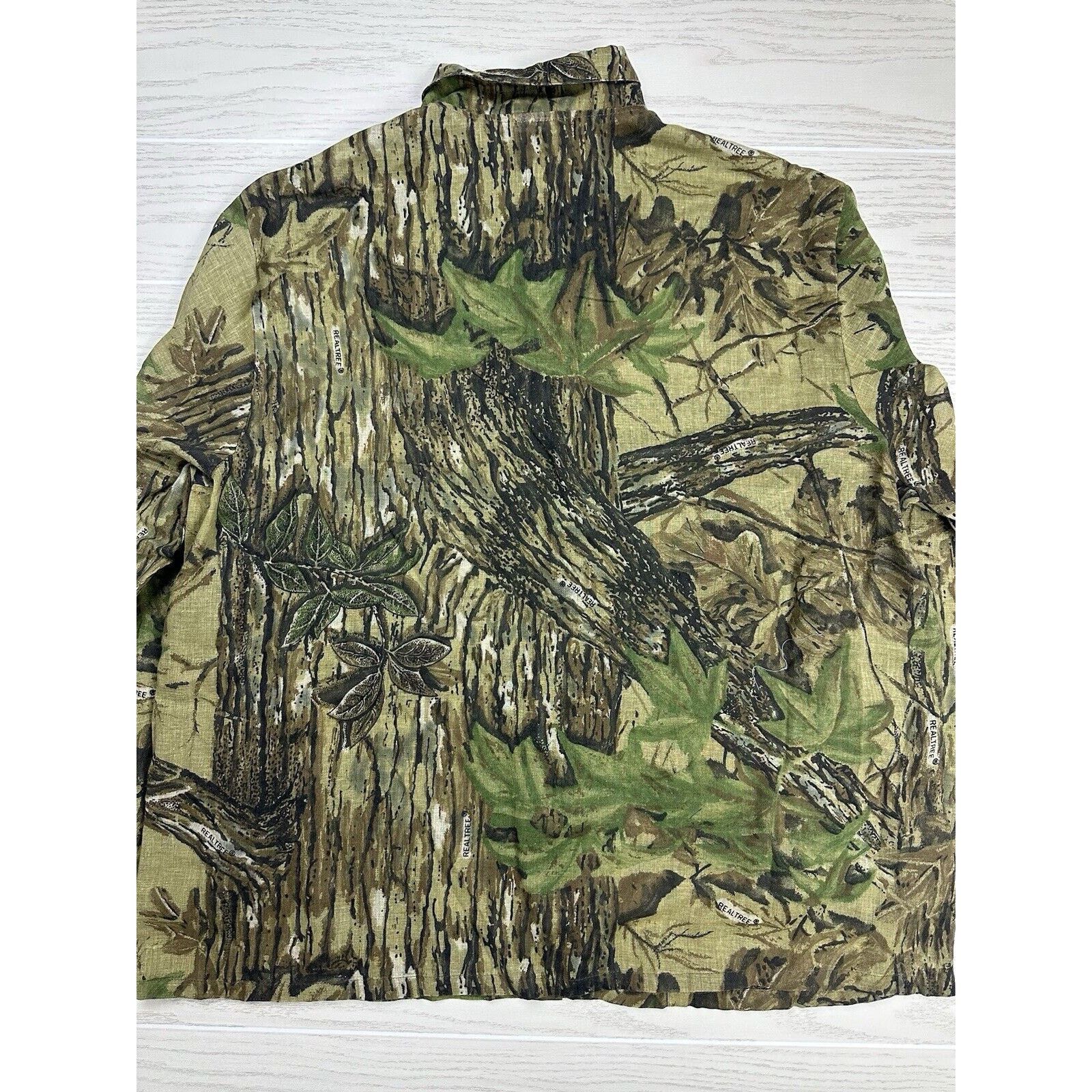 Realtree × Vintage Vintage 90s Realtree Camo Button Shirt Size US L / EU 52-54 / 3 - 7 Thumbnail