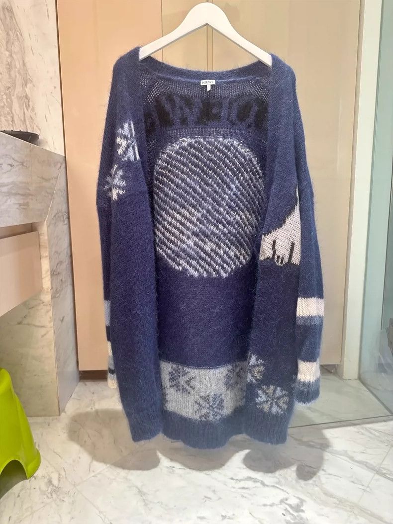 Loewe LOEWE Knitted coat made of horsehair Size XS / US 0-2 / IT 36-38 - 1 Thumbnail
