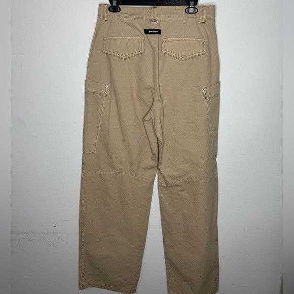 Palm Angels Palm Angels Baggy Cargo Pants Beige Men’s 46/US 30 Size US 30 / EU 46 - 8 Thumbnail