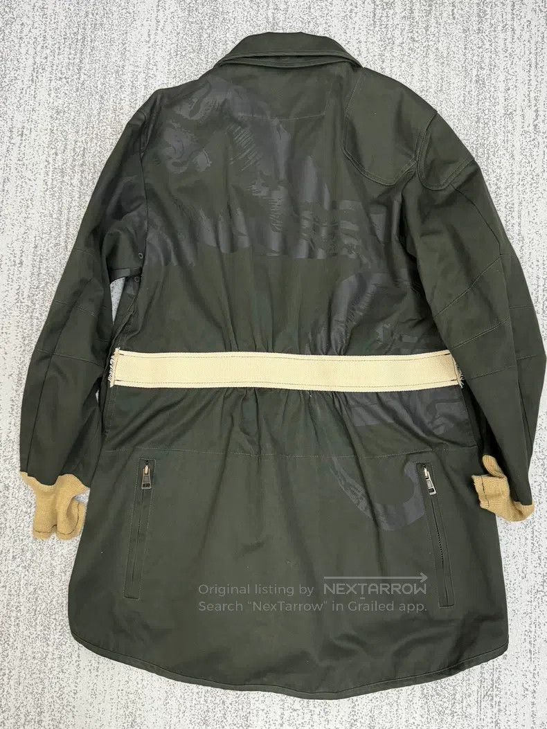 Valentino Valentino Coat, coat, camouflage army green Size US L / EU 52-54 / 3 - 7 Thumbnail