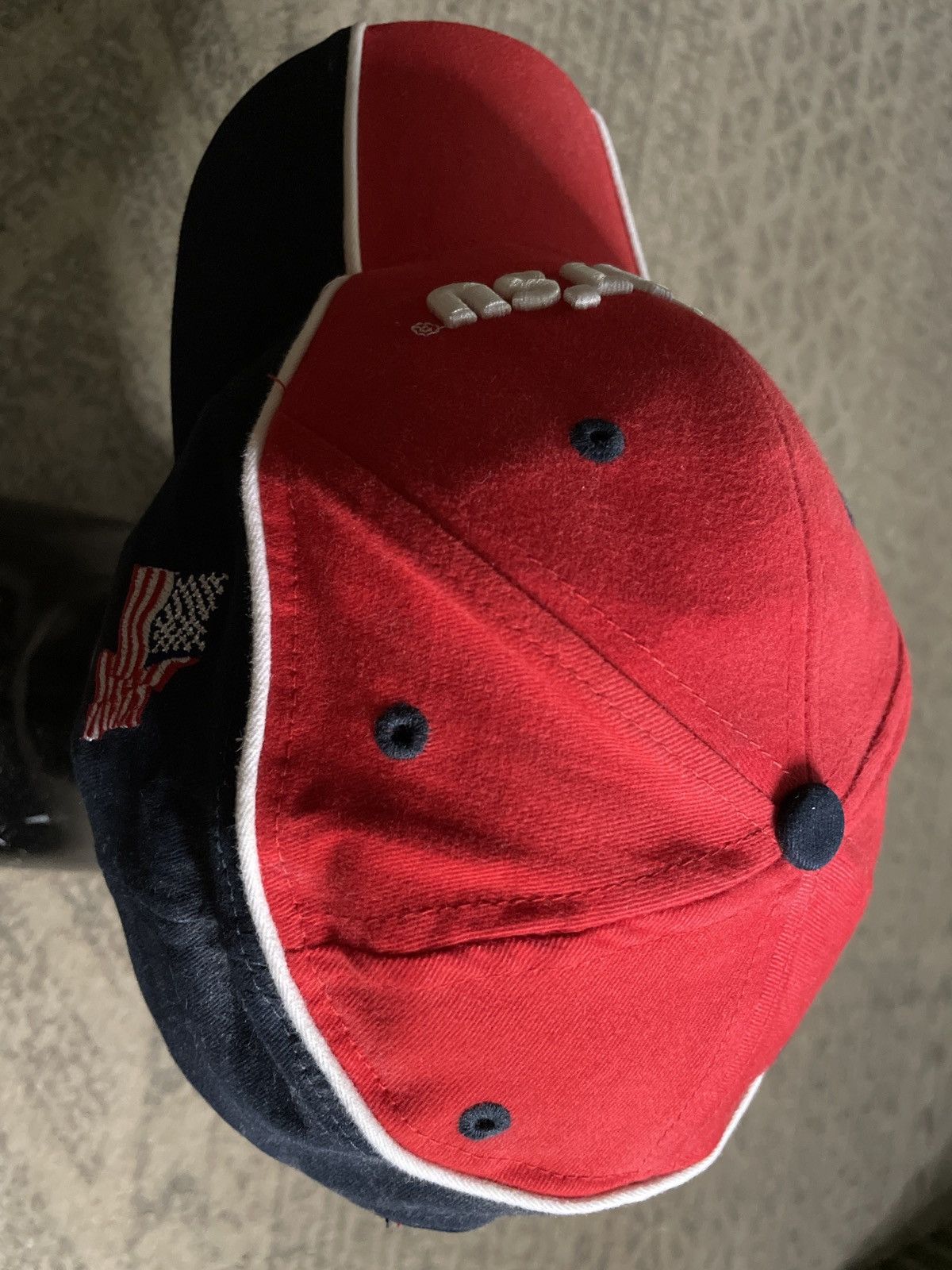 Other Komatsu Strapback Hat Cap Advertising Manufacturing USA flag Size ONE SIZE - 6 Thumbnail