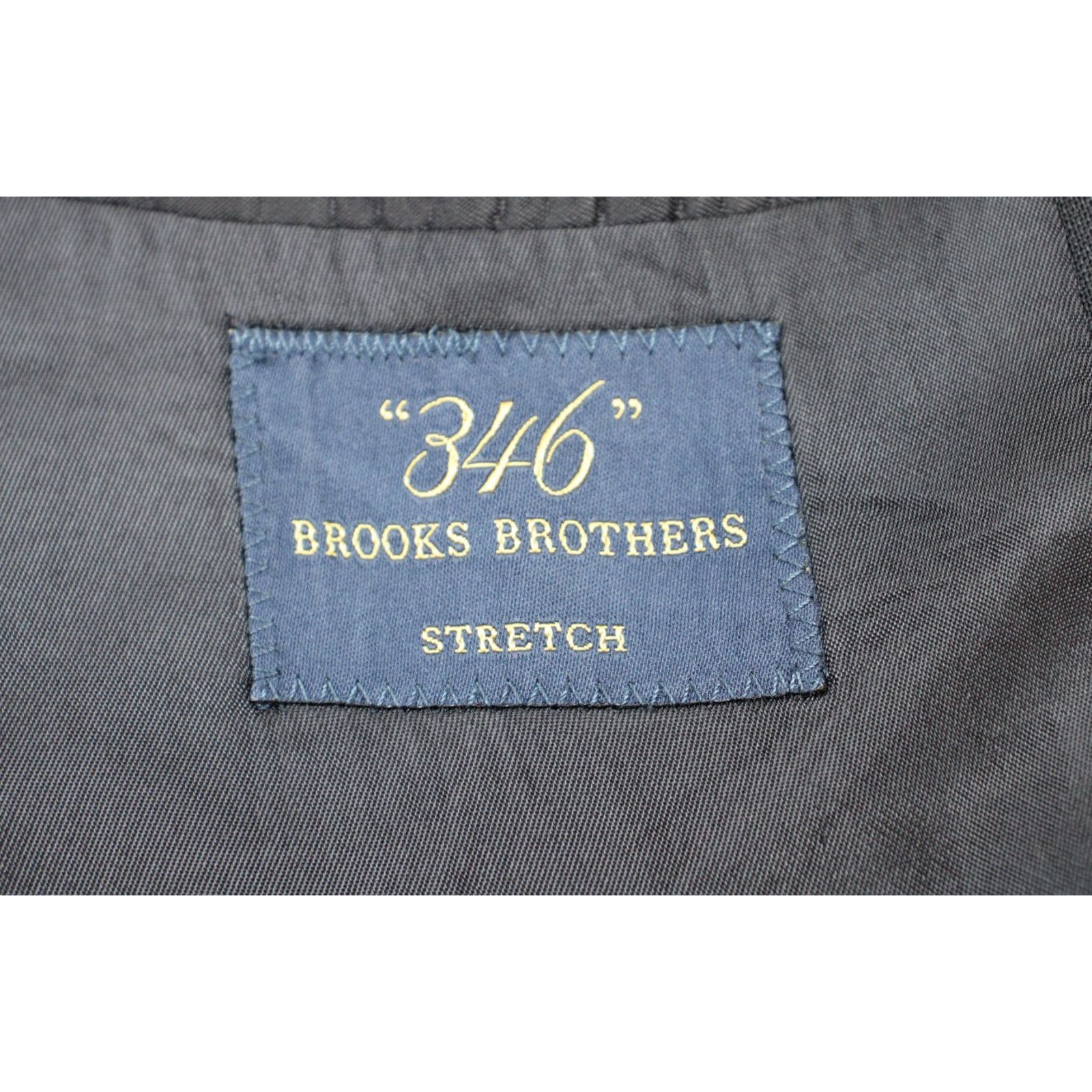 Brooks Brothers Brooks Brothers Blazer Men's 42S Black Striped 2 Button Size 42S - 4 Thumbnail
