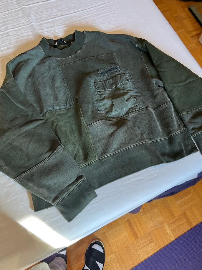 Palm Angels Palm Angels Military Patchwork Sweatshirt Size US M / EU 48-50 / 2 - 2 Thumbnail