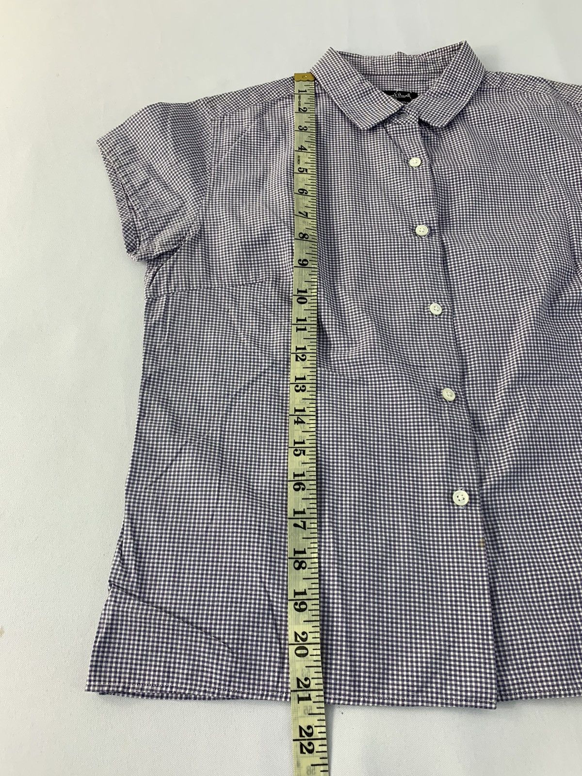 Designer × Margaret Howell Margarett Howell London England Checkered Button Up Shirt Size S / US 4 / IT 40 - 11 Thumbnail