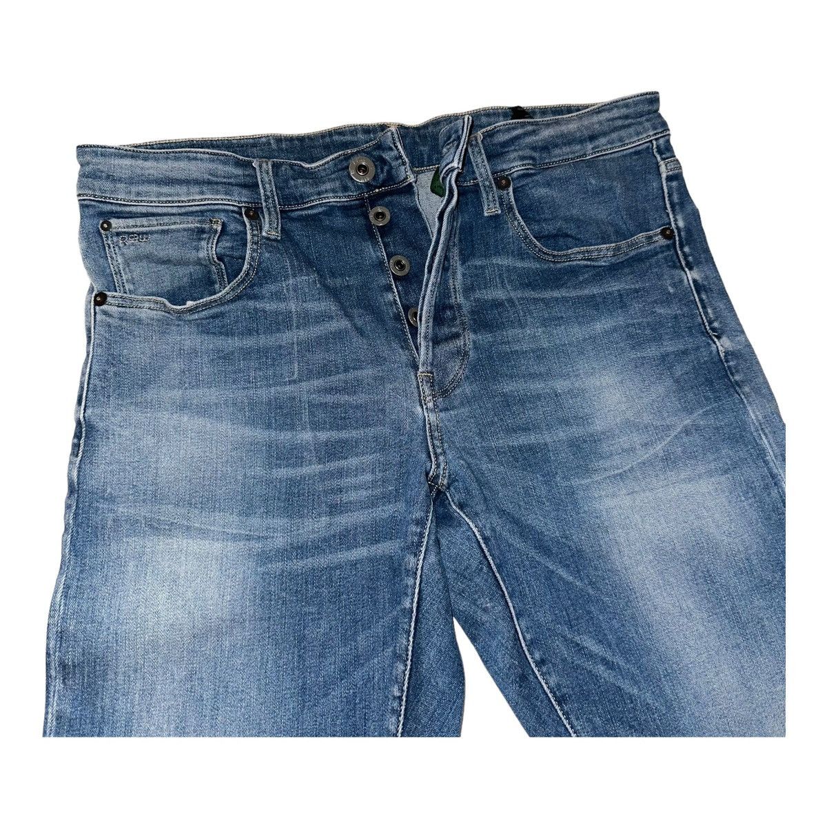 G-Star G Star Raw Denim Jeans 3301 Blue Size 33/32 (100% Authentic) Size US 33 - 5 Thumbnail