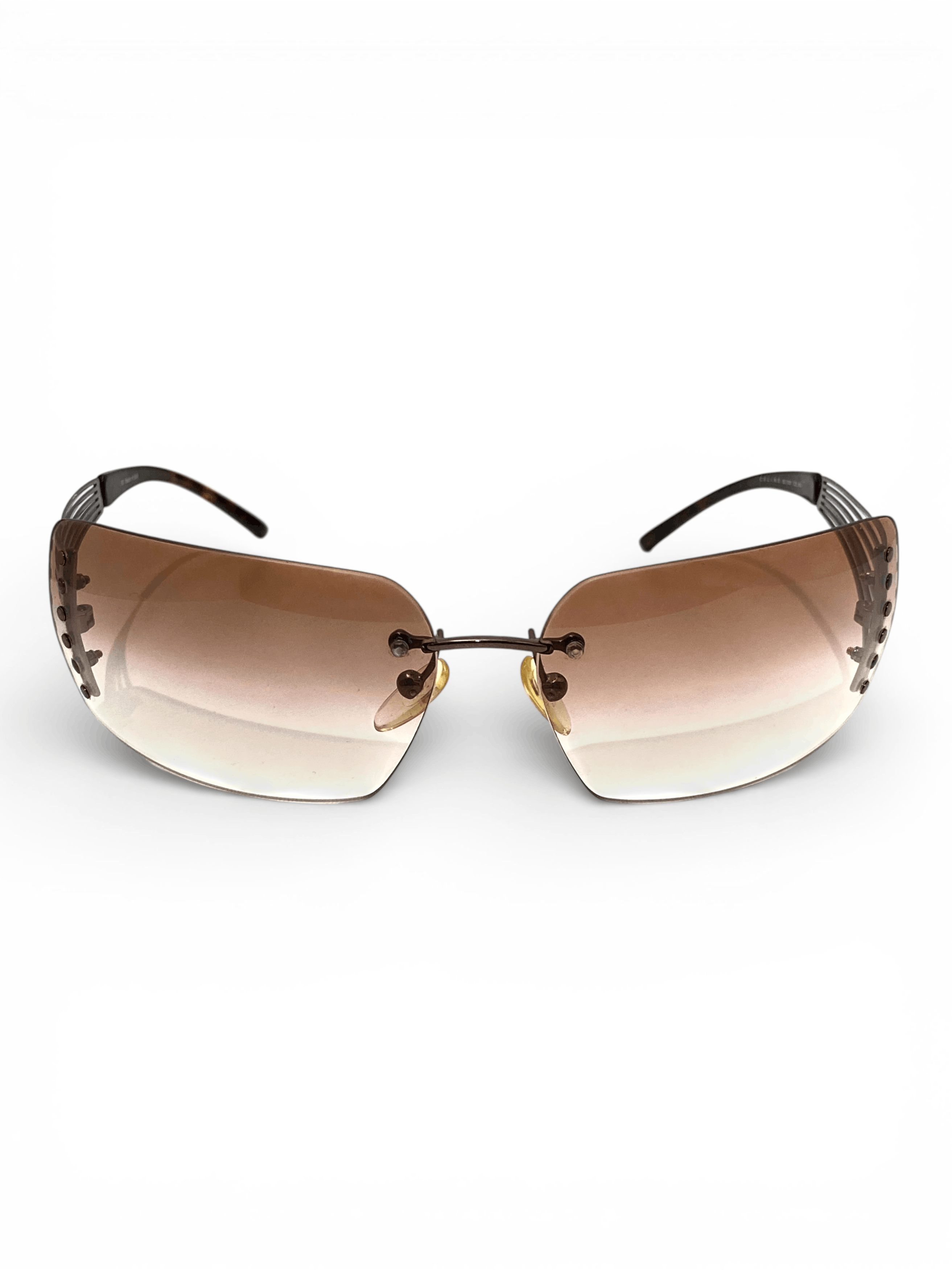 Celine Celine Paris Triomphe Racer Rimless Sunglasses Y2K Vintage Size ONE SIZE - 5 Thumbnail