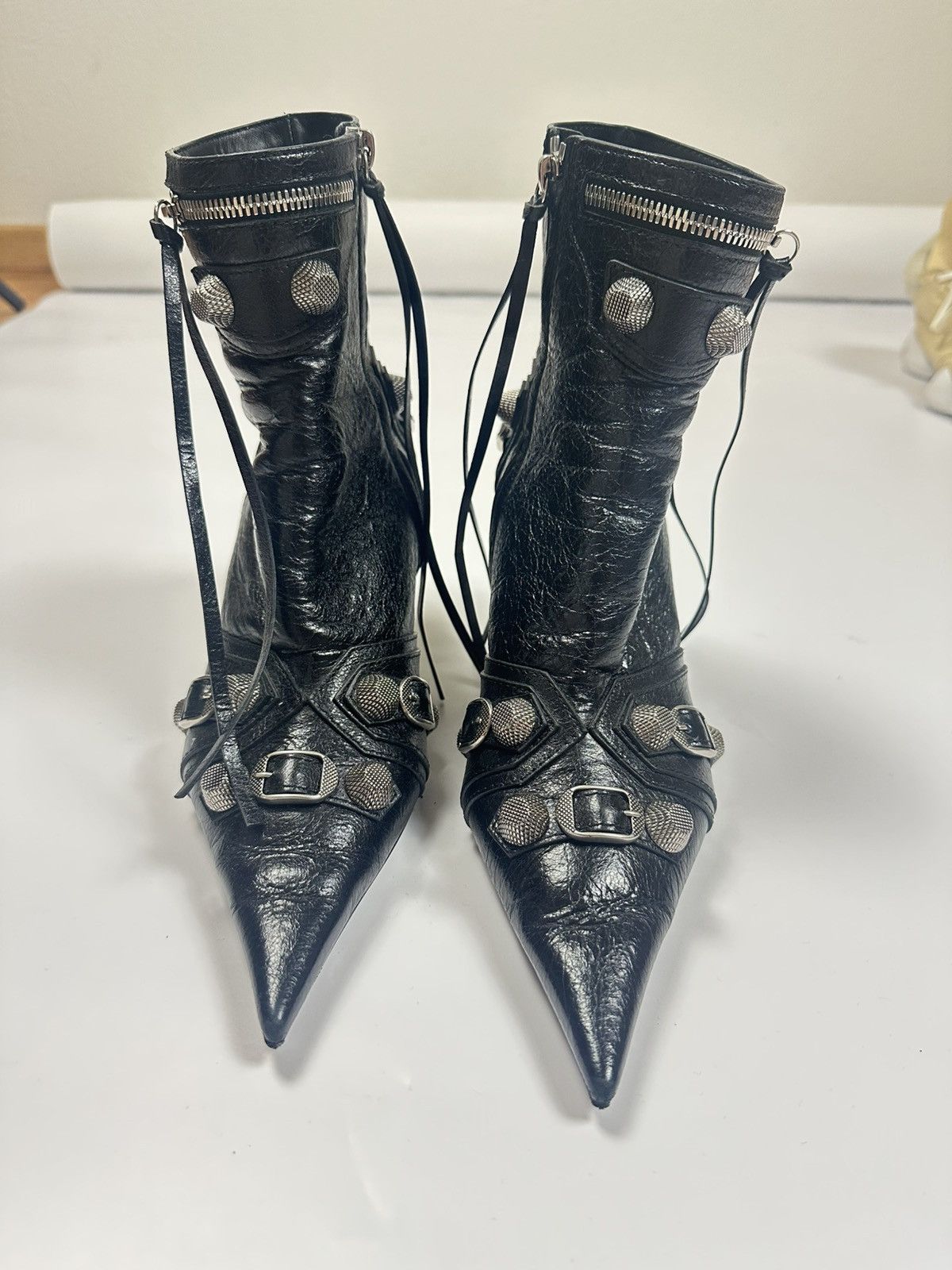 Balenciaga Balenciaga Cagole ankel Boots Size US 7.5 / IT 37.5 - 1 Thumbnail