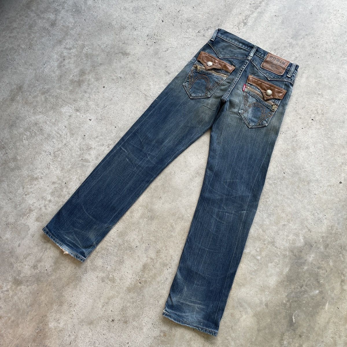 Edwin Vintage Edwin Distressed Faded Ripped Jeans Denim Pants Size US 29 - 14 Thumbnail