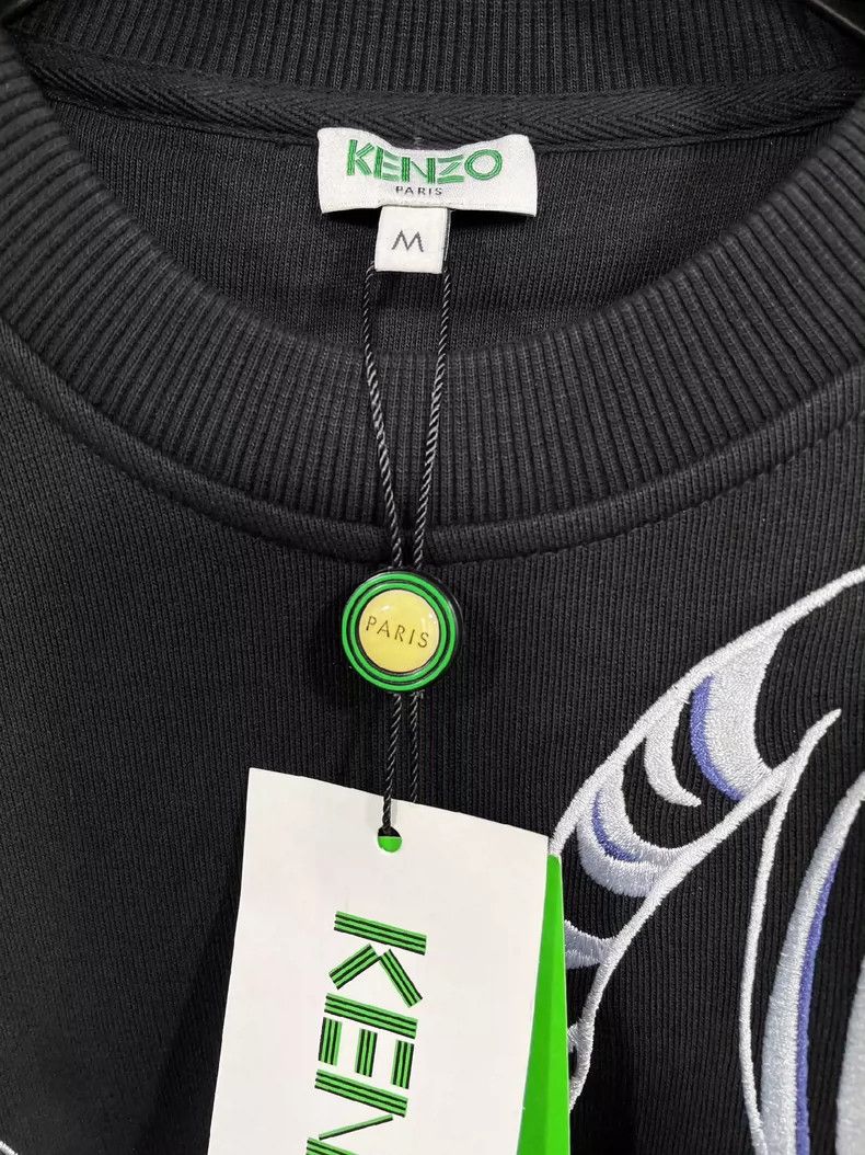 Kenzo KENZO Embroidered hoodie Size M / US 6-8 / IT 42-44 - 4 Thumbnail