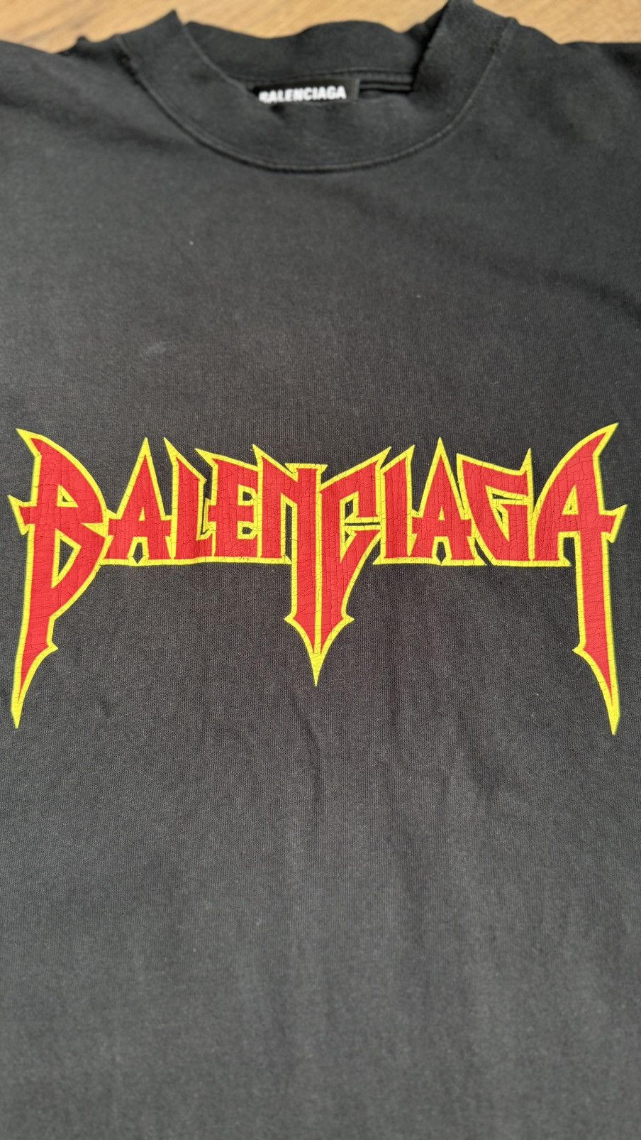 Balenciaga METAL T-SHIRT Oversized Size US M / EU 48-50 / 2 - 7 Thumbnail