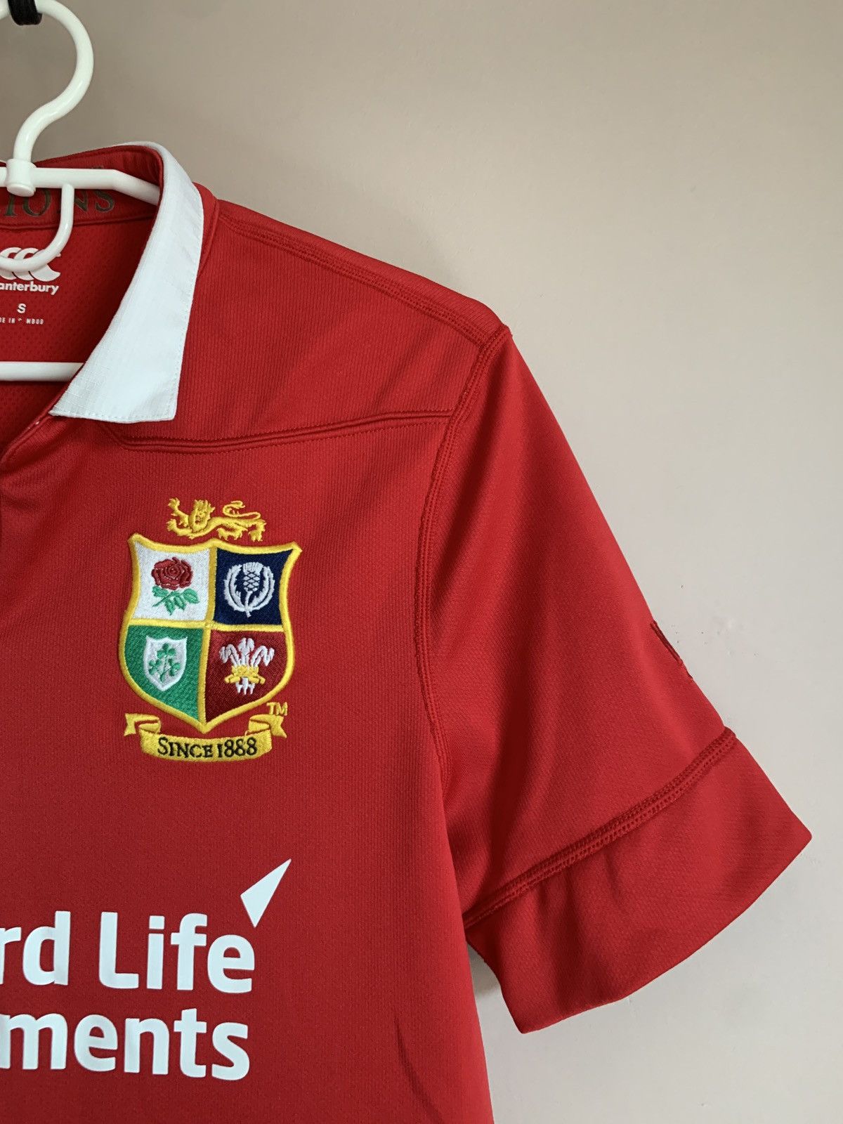 Canterbury of New Zealand British and Irish Lions 2017 Rugby Shirt Canterbury Jersey S Size US S / EU 44-46 / 1 - 4 Thumbnail