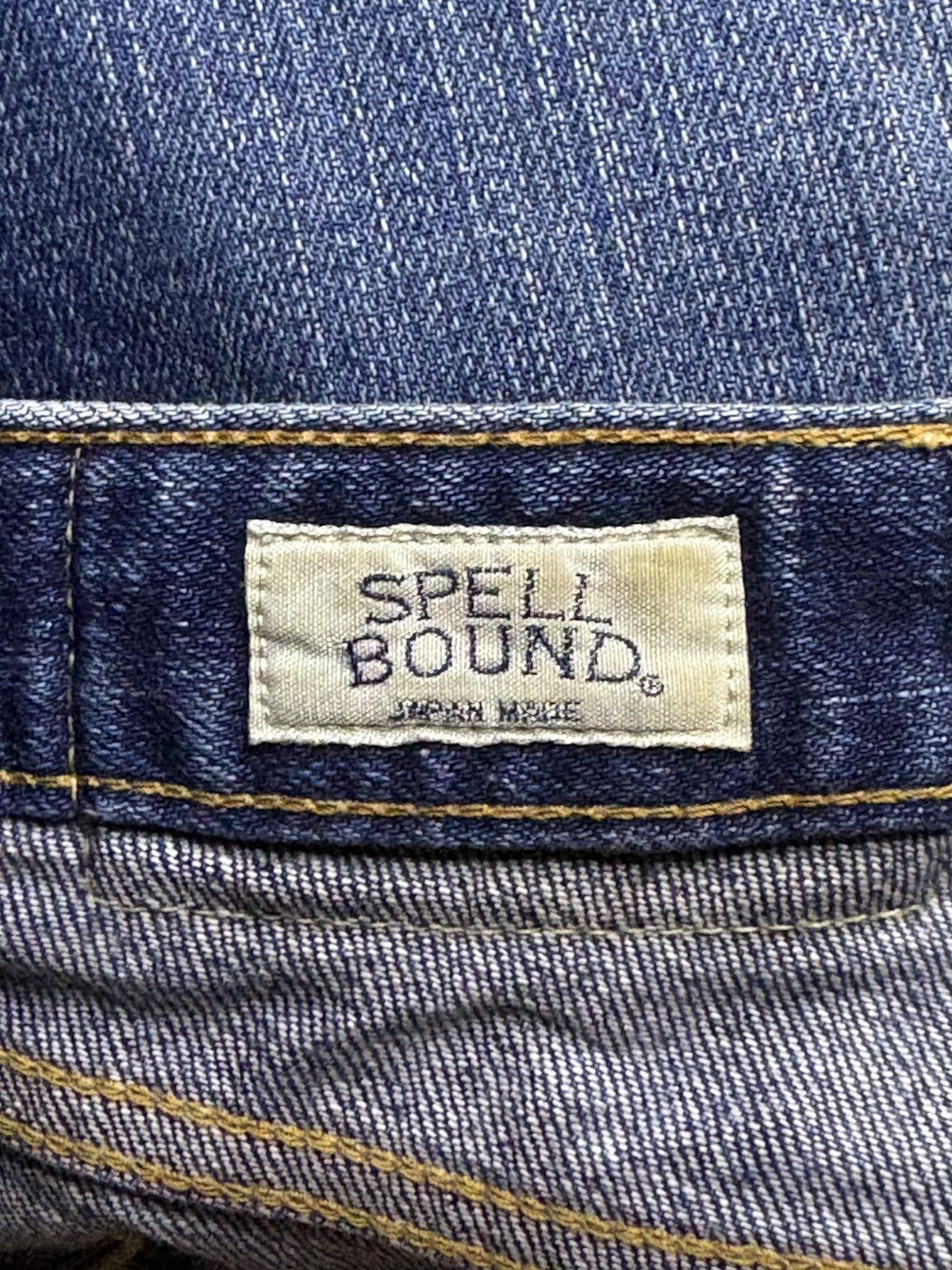 Japanese Brand × Spellbound Vintage Japanese Spellbound Selvedge Faded Distressed Jeans Size US 34 / EU 50 - 11 Thumbnail