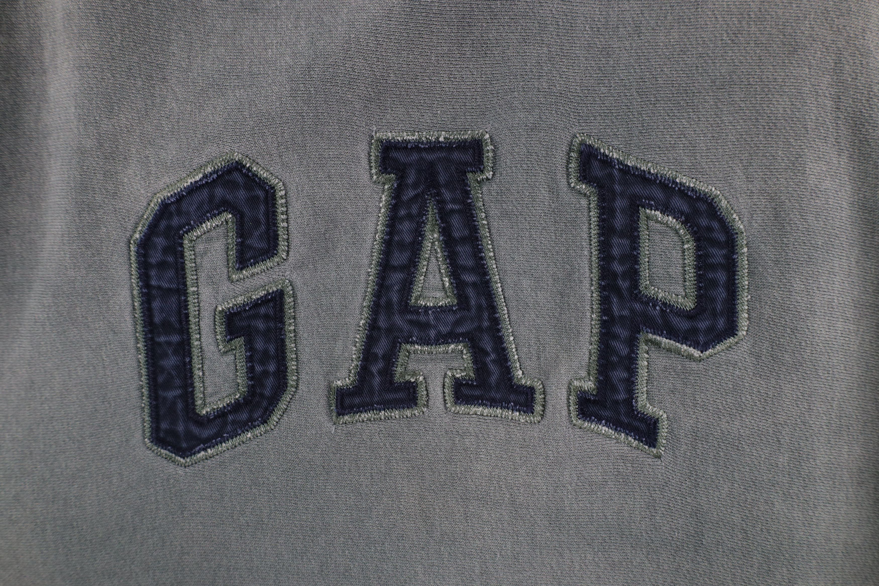 Gap × Vintage Vintage Y2K 2001 Gap Spell Block Letter Hoodie Sweatshirt Size US L / EU 52-54 / 3 - 4 Thumbnail