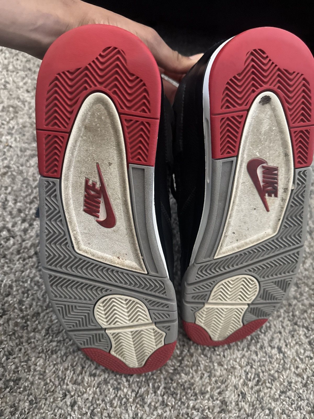 Jordan Brand Jordan 4 bred reimagined Size US 12 / EU 45 - 5 Thumbnail