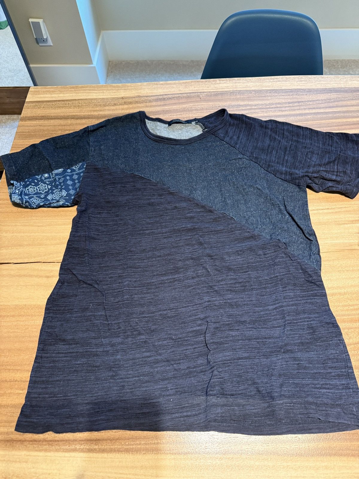 URBAN RESEARCH DOORS Urban research Doors denim patch tee Size US M / EU 48-50 / 2 - 1 Thumbnail