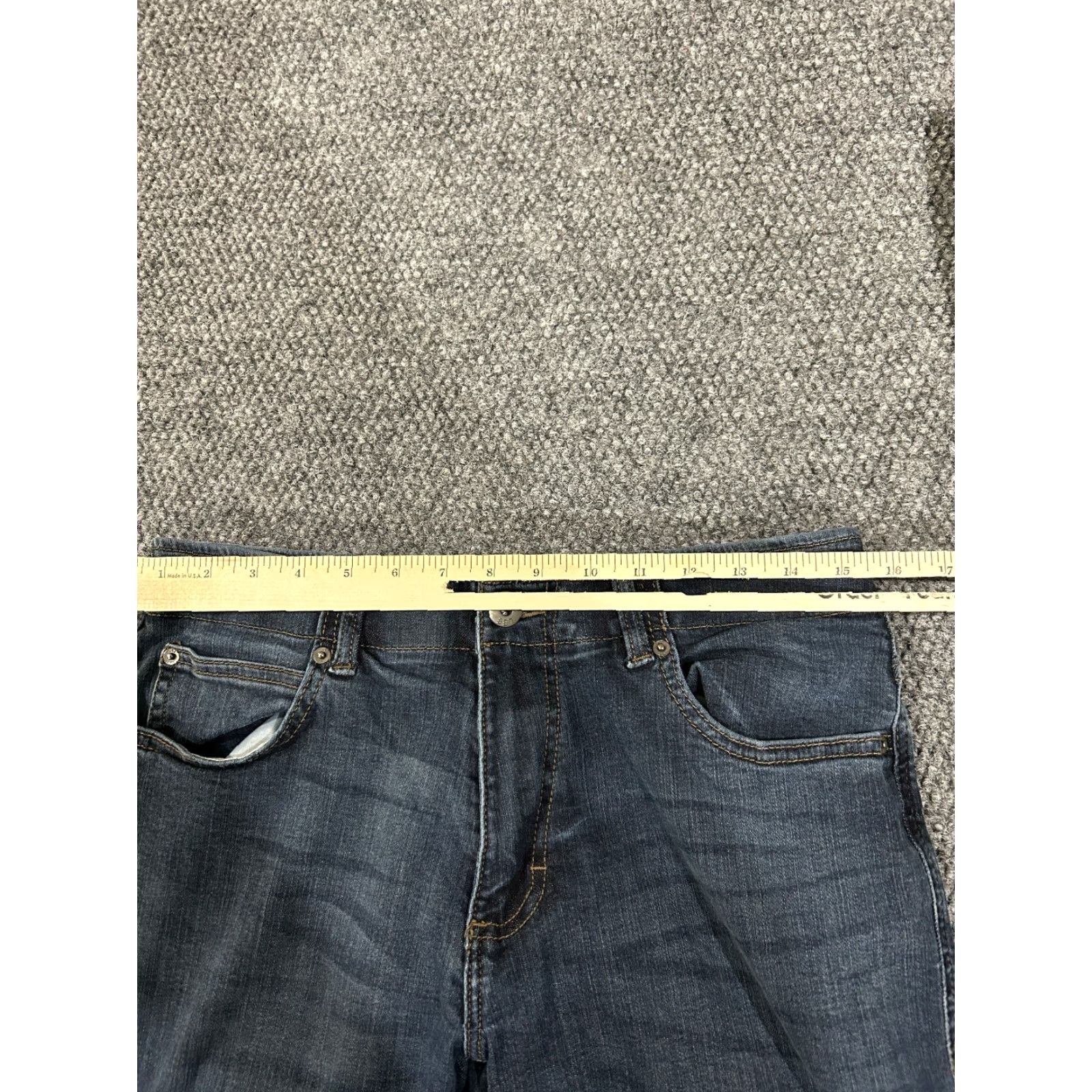 Lee Lee Extreme Motion Jeans Mens 32x30 Blue Denim Slim Straight Fit Stretch 5-Pocket Zipper Pocket Lee American Jeans Regular Mens Size US 32 / EU 48 - 4 Thumbnail