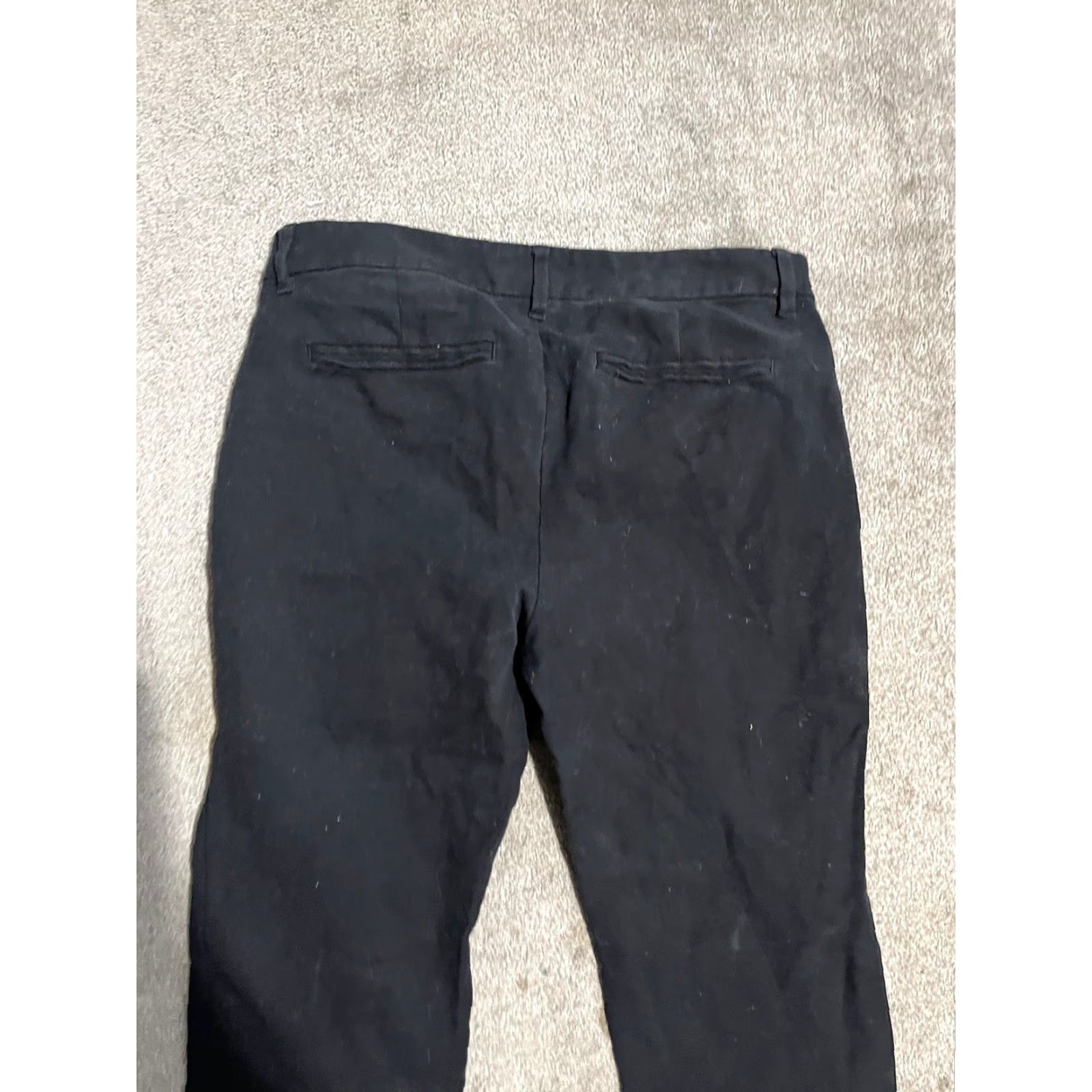 Old Navy Old Navy Harper Dress Pants Womens 6P Black Mid Rise Straight Stretch Career Pants Women 6P Black Dress Pants Boys? Size 28" / US 6 / IT 42 - 4 Thumbnail