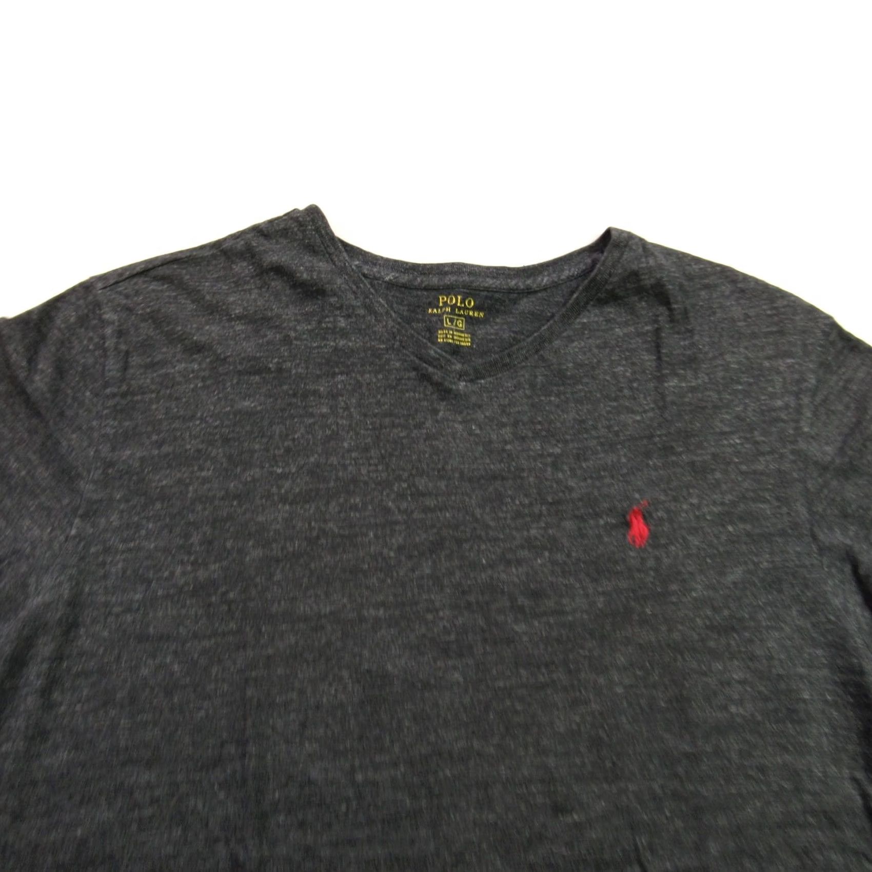 Polo Ralph Lauren Polo Ralph Lauren Shirt Mens Large Gray V Neck Short Sleeve Casual Outdoors Size US L / EU 52-54 / 3 - 3 Thumbnail