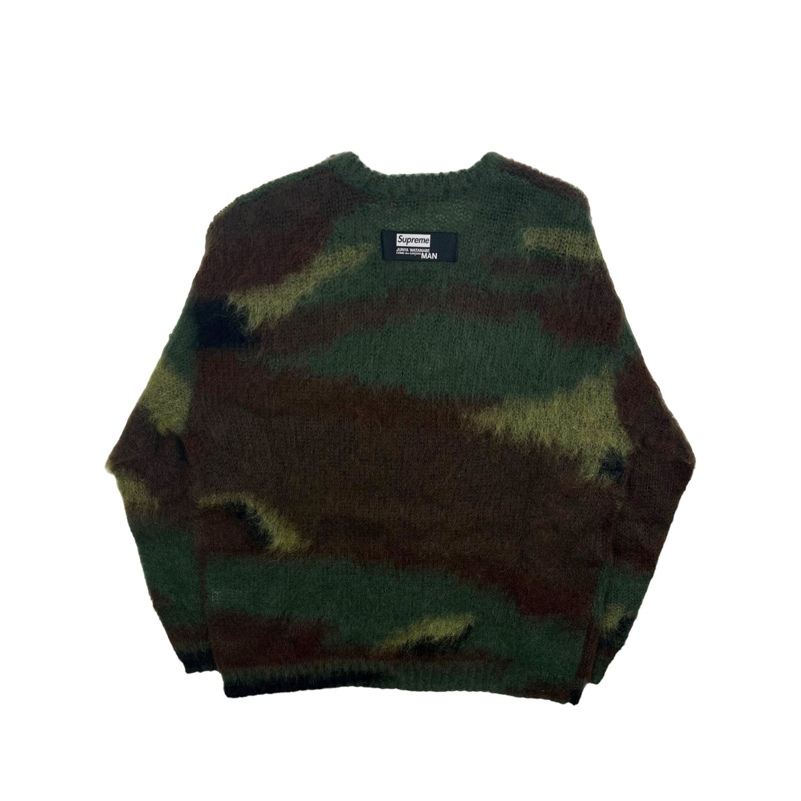 Supreme 2021 Supreme x Junya Watanabe CDG Brushed Camo Sweater Size US M / EU 48-50 / 2 - 2 Thumbnail