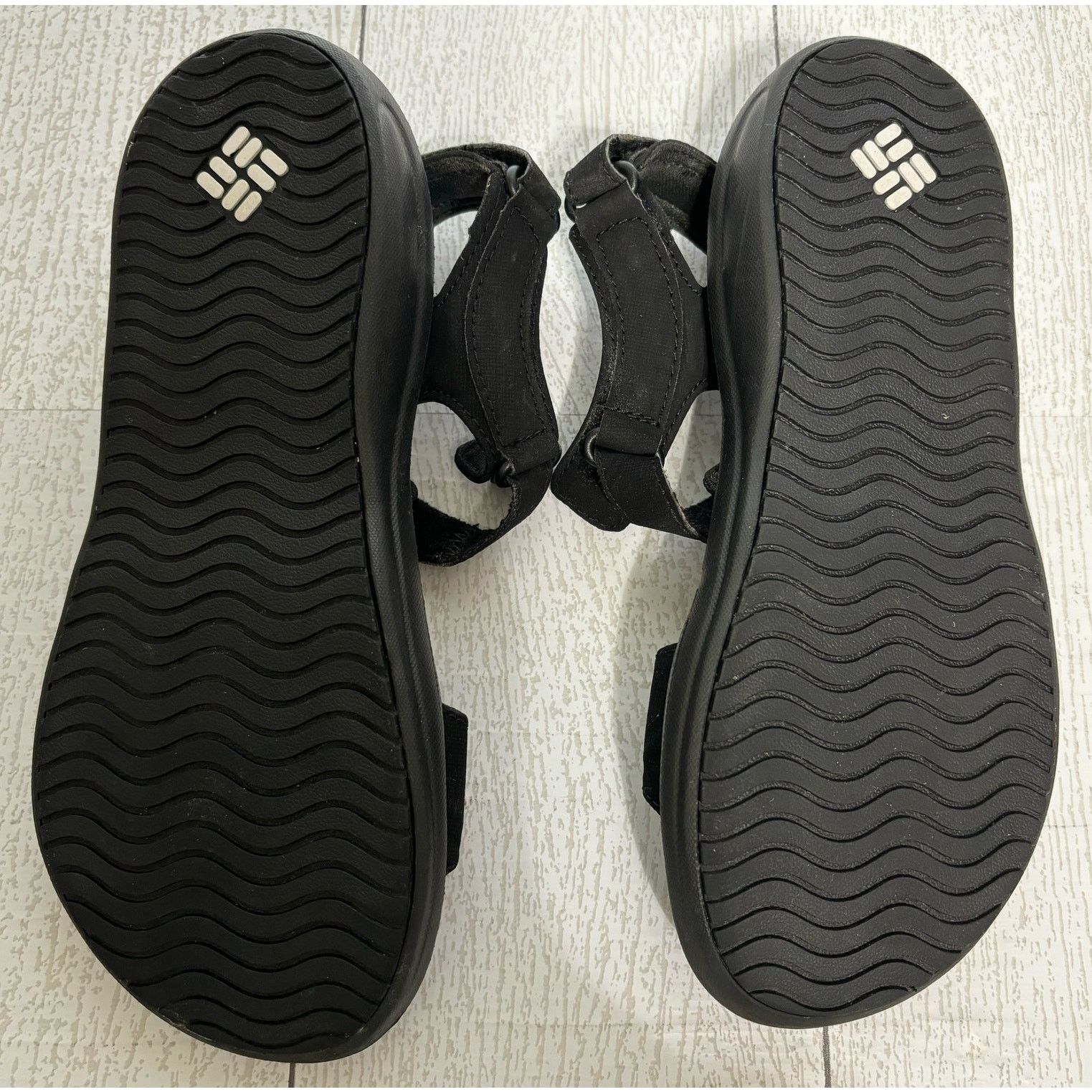 Columbia Columbia Black Suede Strap Sandals Size 6 Size US 6 / IT 36 - 3 Thumbnail