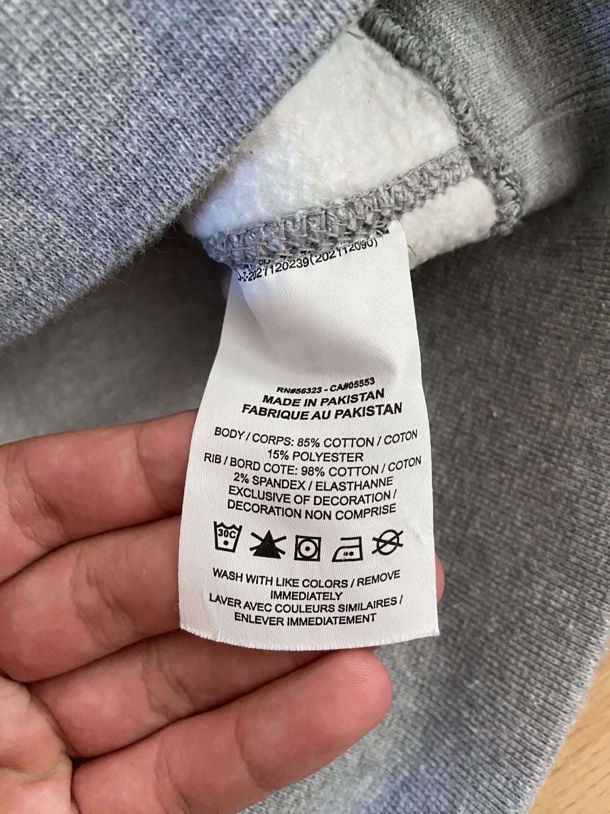 Nike Nike Grey Crew Sweatshirt Size US L / EU 52-54 / 3 - 4 Thumbnail