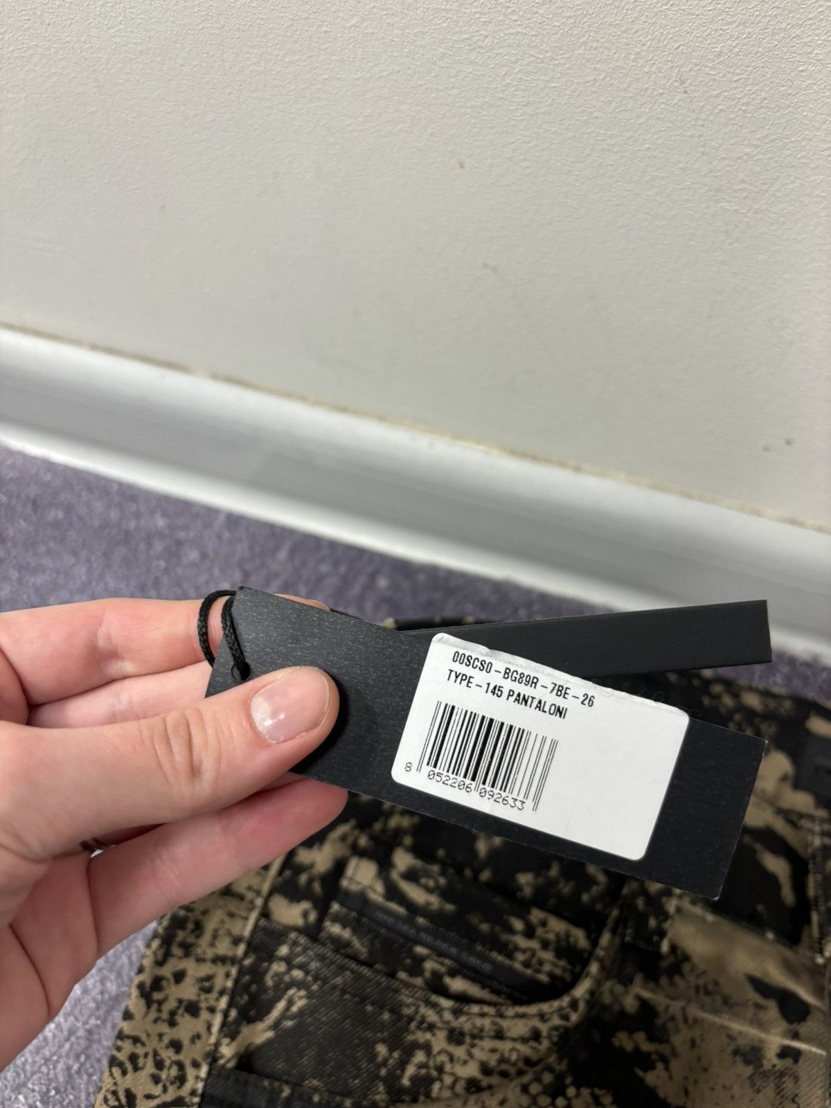 Diesel Black Gold Diesel Black Gold NWT Women’s Y2K Snake Camo Skinny Jeans Size 26" / US 2 / IT 38 - 7 Thumbnail