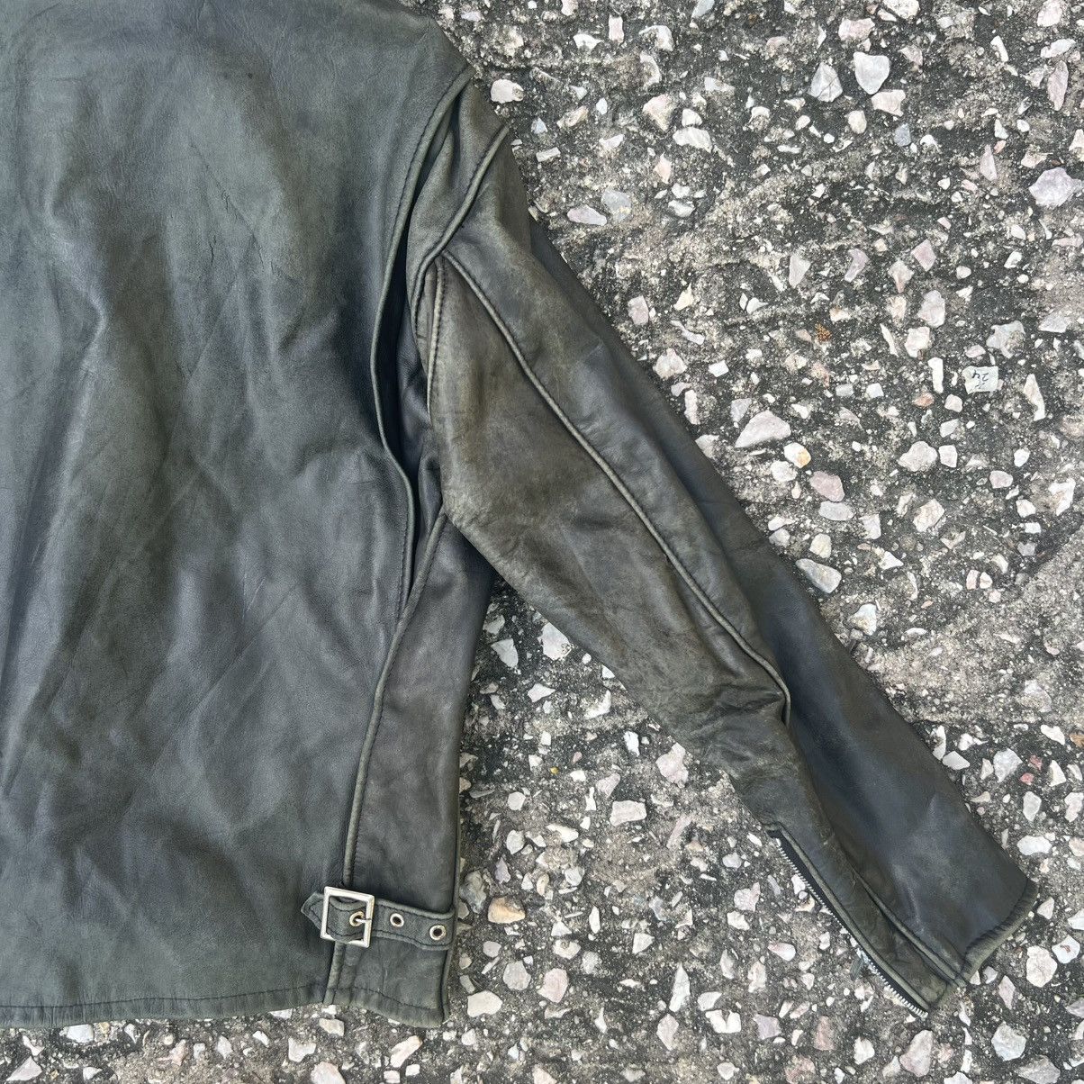 Schott “VINTAGE” SCHOTT BLACK LEATHER JACKET Size US M / EU 48-50 / 2 - 10 Thumbnail