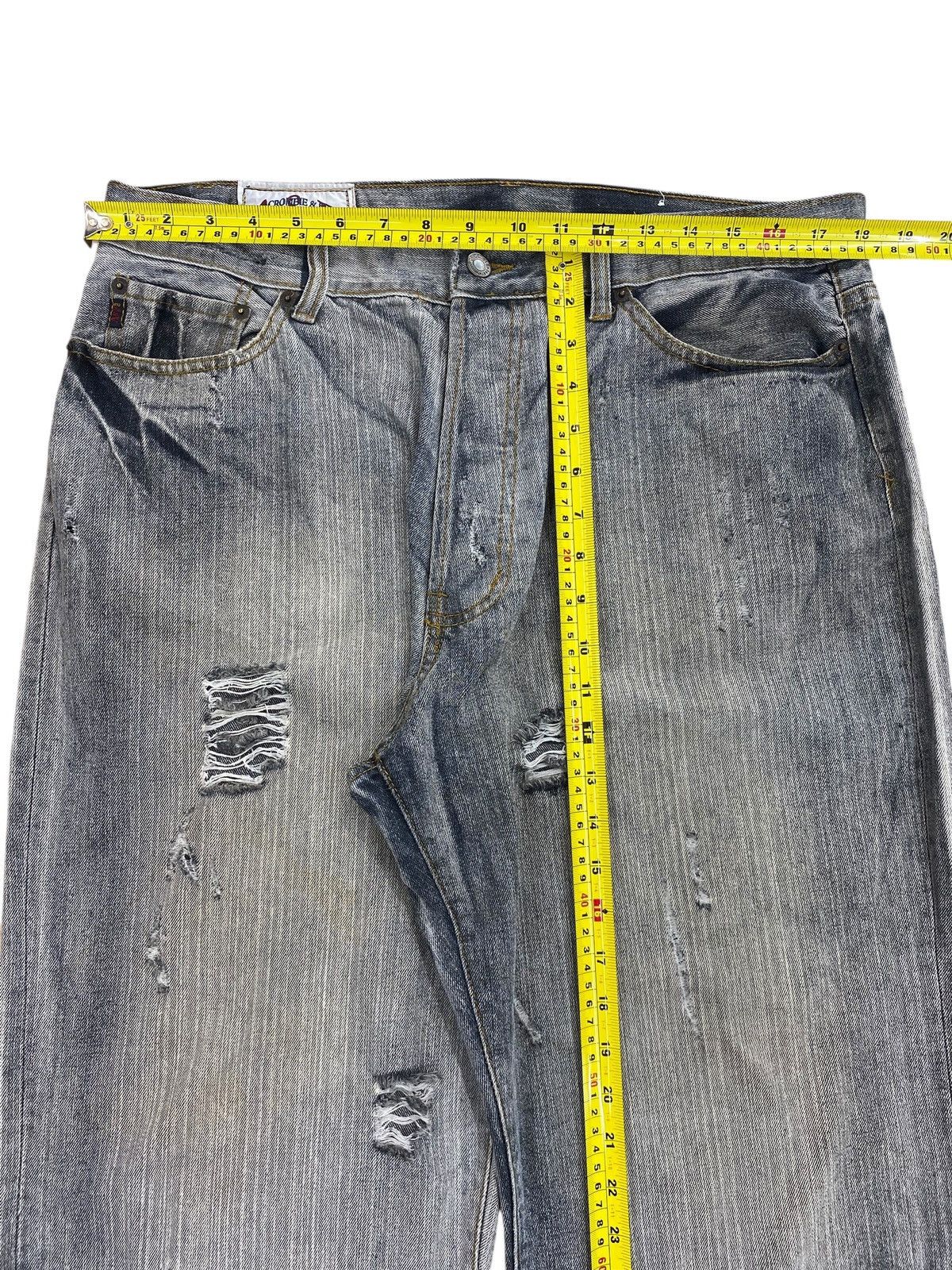 Abercrombie & Fitch Abercombie & Fitch Acid Wash Style Distress Loose Jeans Size US 36 / EU 52 - 7 Thumbnail