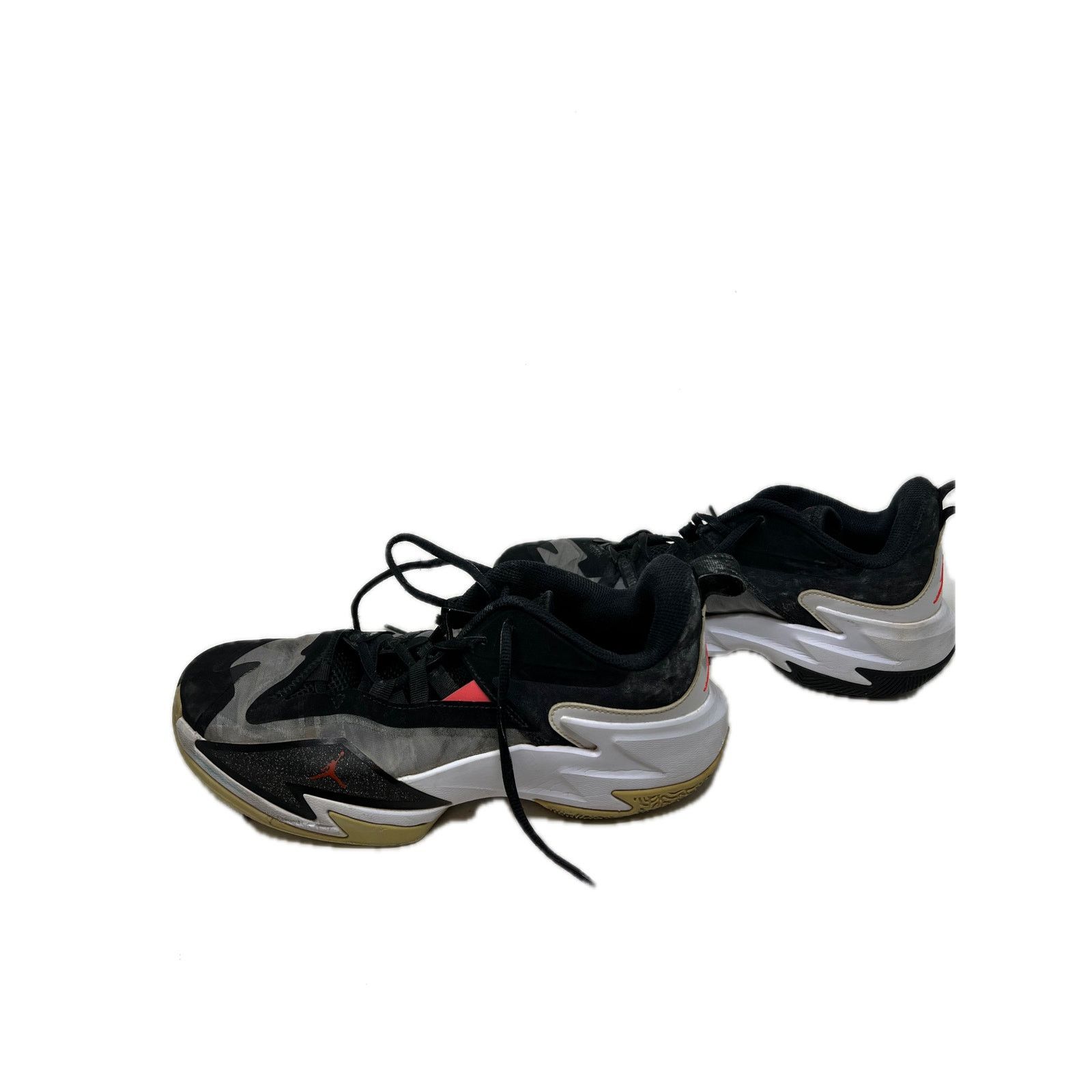 Nike Nike Jordan One Take 3 Black White Bright Crimson Mens 8.5 Size US 8.5 / EU 41-42 - 2 Thumbnail