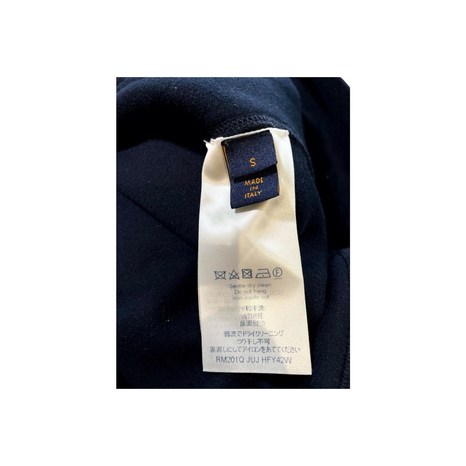Louis Vuitton Louis Vuitton Logo Zip Up Navy & Silver Hoodie Size US S / EU 44-46 / 1 - 4 Thumbnail