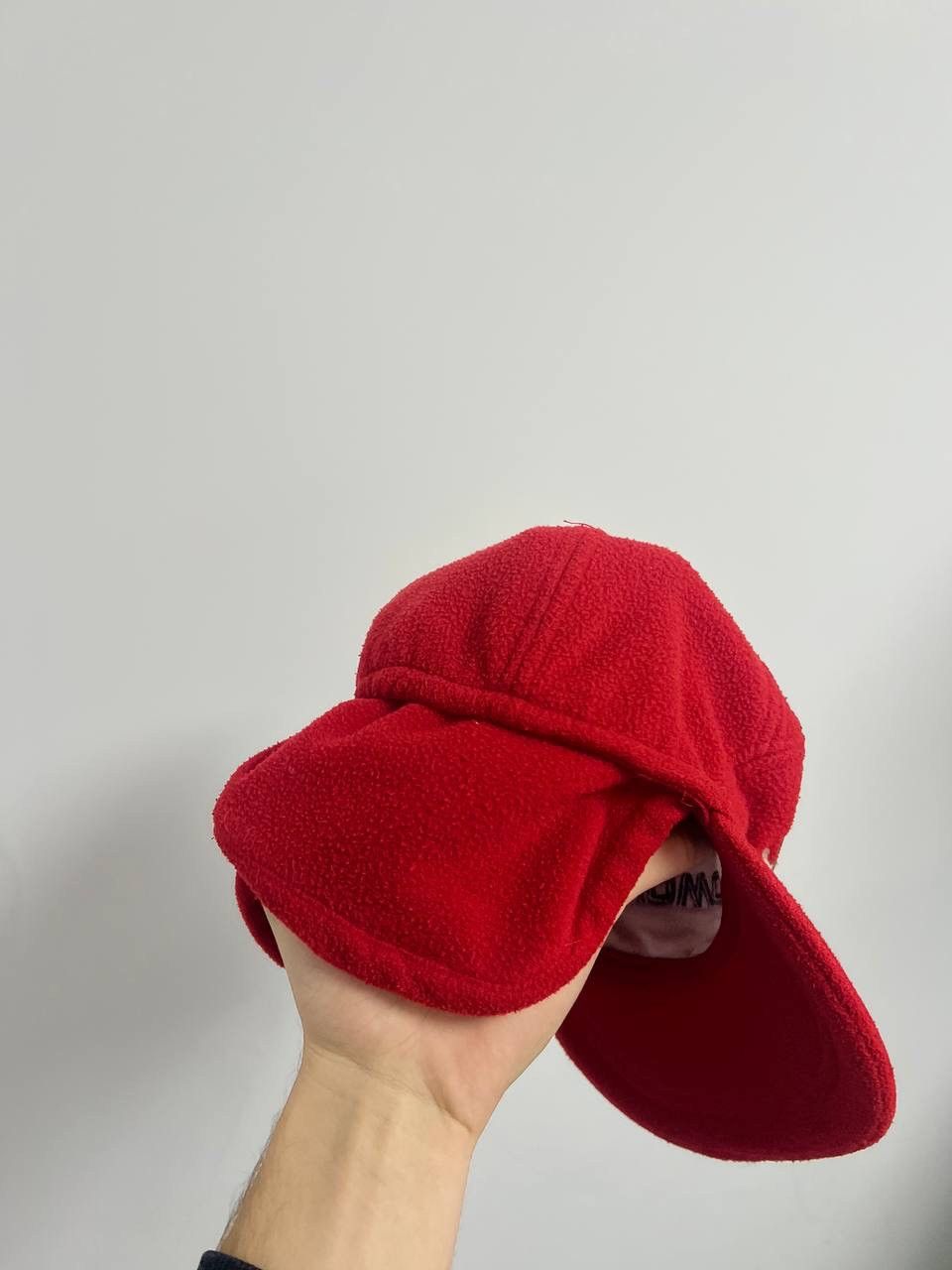 Salomon Vintage Salomon Fleece Cap Outdoor Hat Travel Red Unisex Size ONE SIZE - 5 Thumbnail
