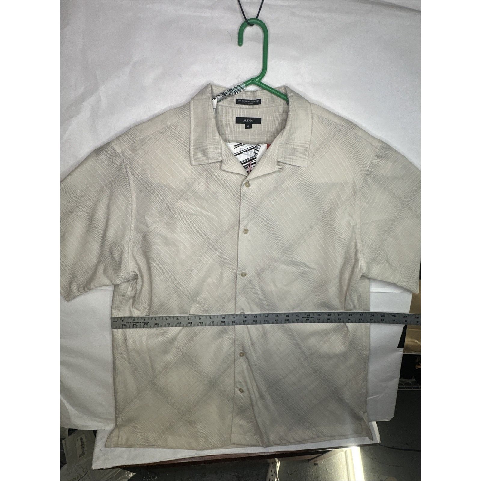 Alfani Alfani Polo Shirt Mens Large Plain Short Sleeve XL Size US XL / EU 56 / 4 - 2 Thumbnail