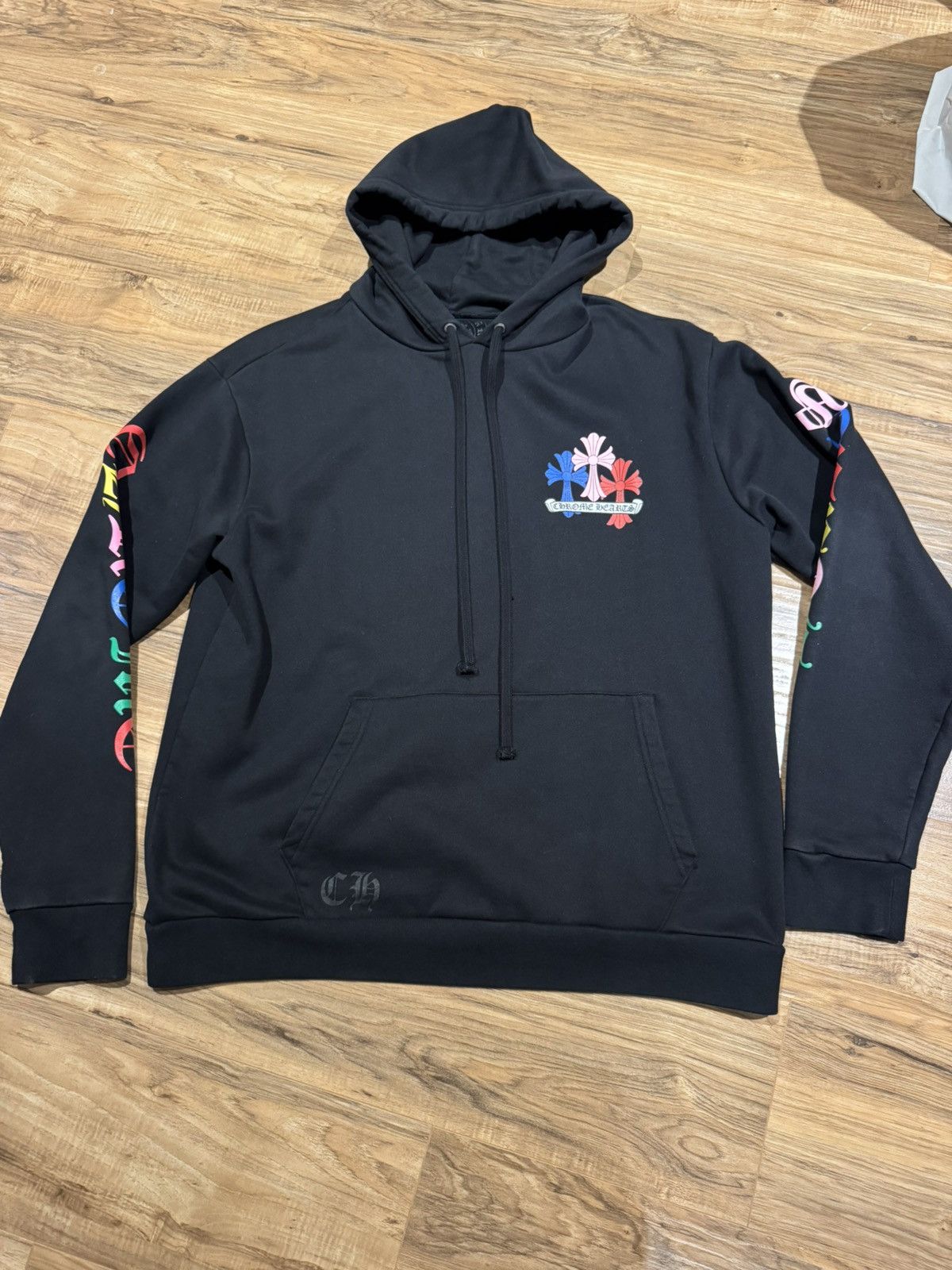 Chrome Hearts Multi Color Cross Hoodie | Grailed