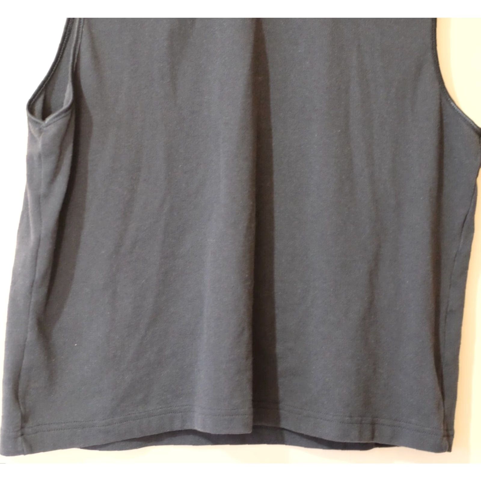 Vintage North Crest Tank Top Black Crew Neck Stretch Size XL Women Size XL / US 12-14 / IT 48-50 - 3 Thumbnail