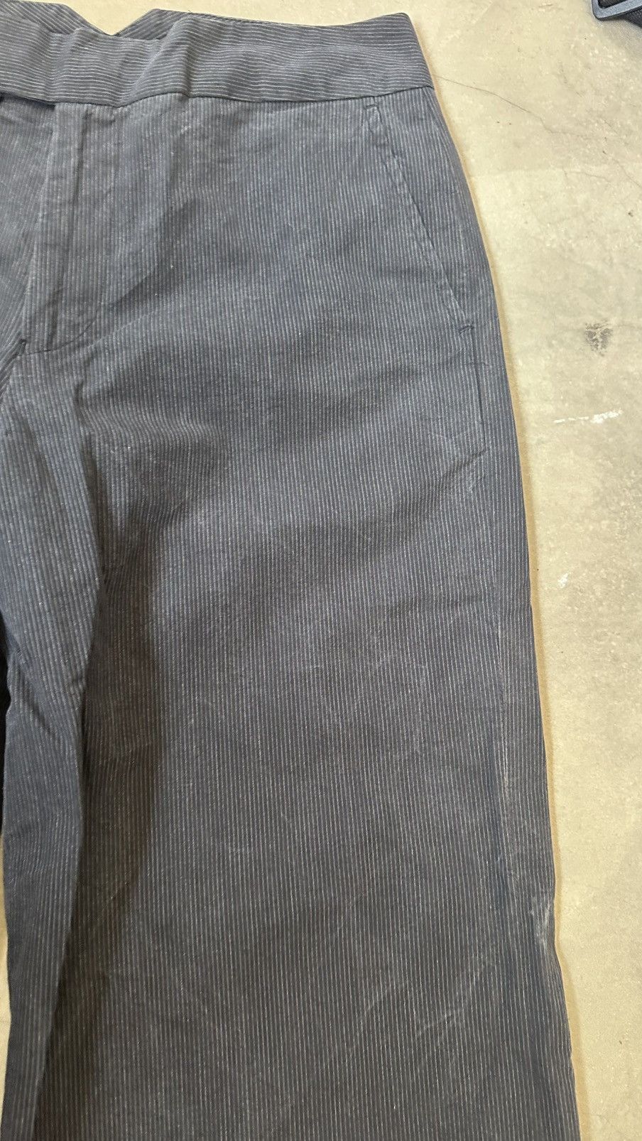 Margaret Howell VINTAGE MARGARET HOWELL BAGGY HIKORY PANT Size US 28 / EU 44 - 4 Thumbnail