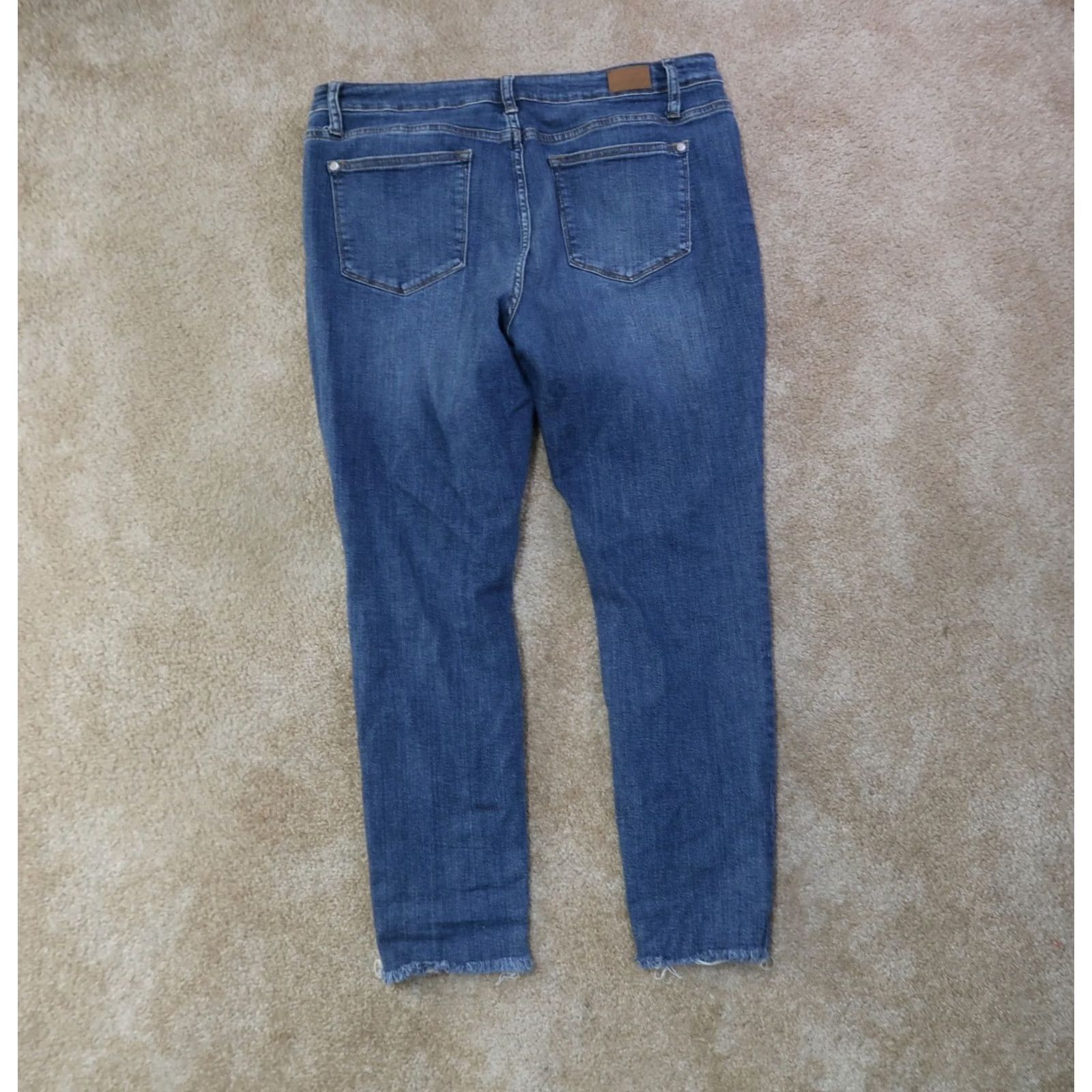 Vintage Judy Blue High Rise Skinny Jeans Women's 15/32 Stretch Denim Blue 5-Pocket Style Classic Slim 27 Inseam Jeans XS-XL? Size 36" / US 14 / IT 50 - 6 Thumbnail