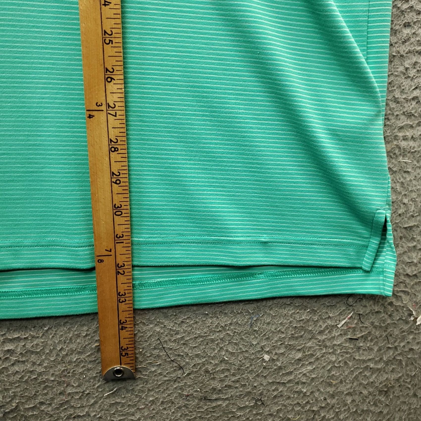 Vintage Ashworth Polo Shirt Mens 2XL Multi Striped High Low Slit Short Sleeve Pony Logo Shirt Size US XXL / EU 58 / 5 - 5 Thumbnail