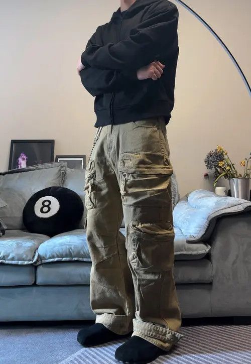 Jean Hirayama x Rieko Multi Pocket Cargo Jeans Size US 30 / EU 46 - 8 Thumbnail